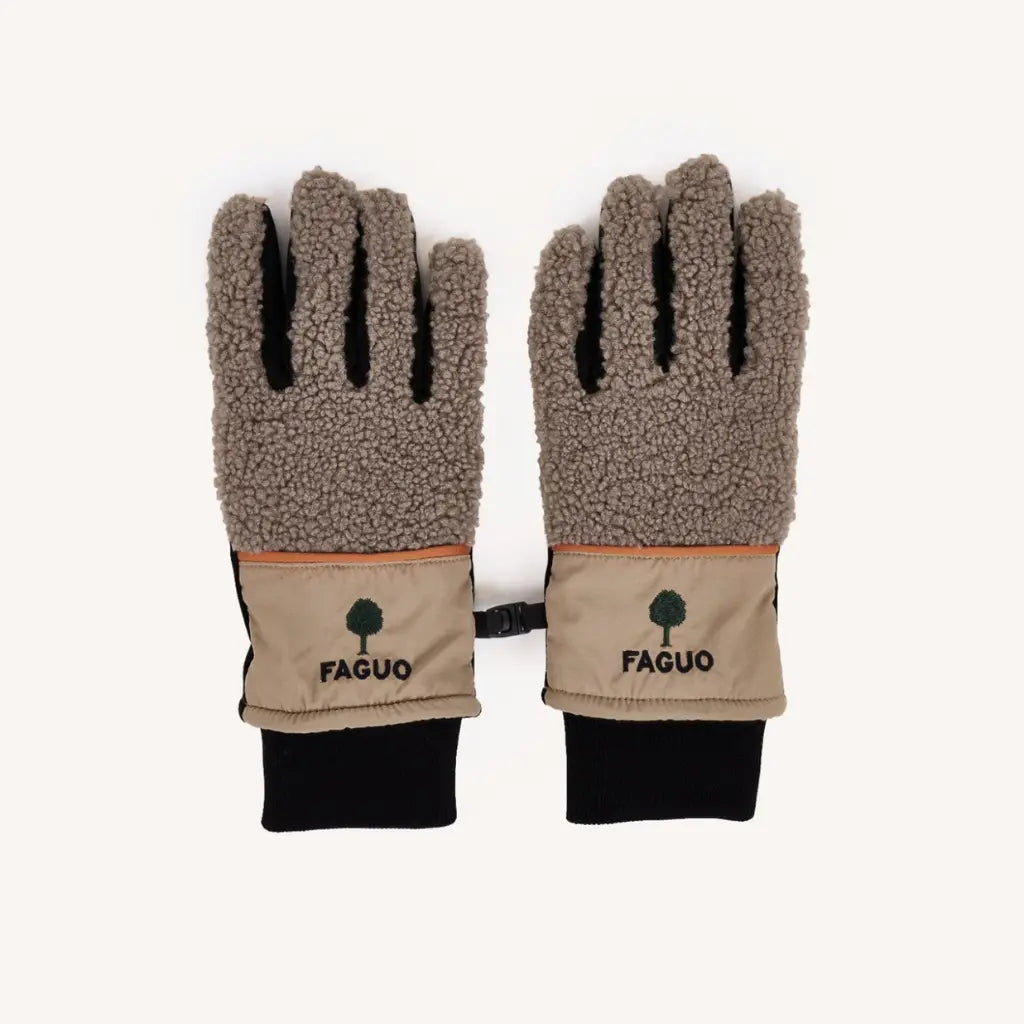 FAGUO -  GANTS SHERPA BEIGE -  Klubb