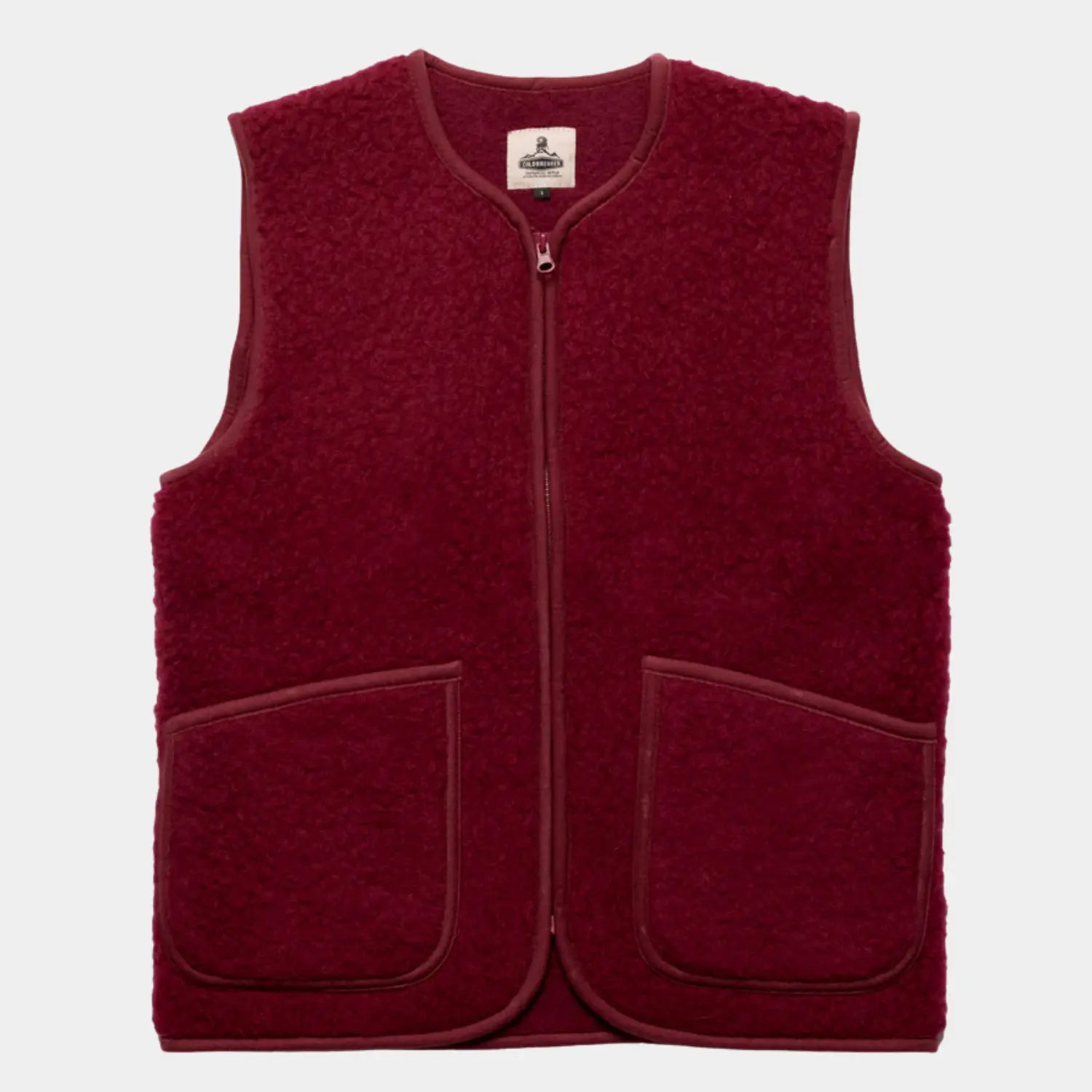 COLDBREAKER -  GILET PEPITCO - BEET -  Klubb