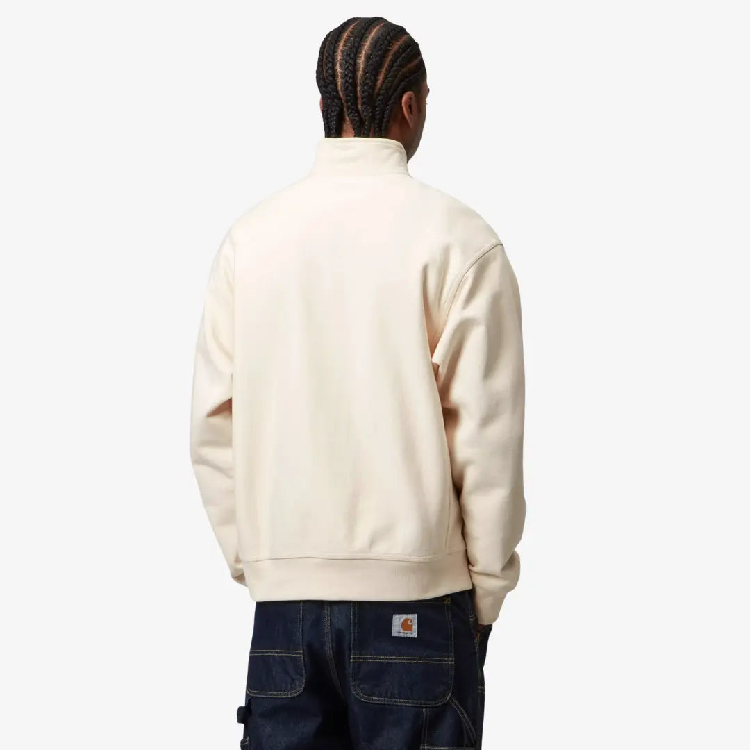 Half Zip American Script - Natural - Carhartt WIP - détail 4