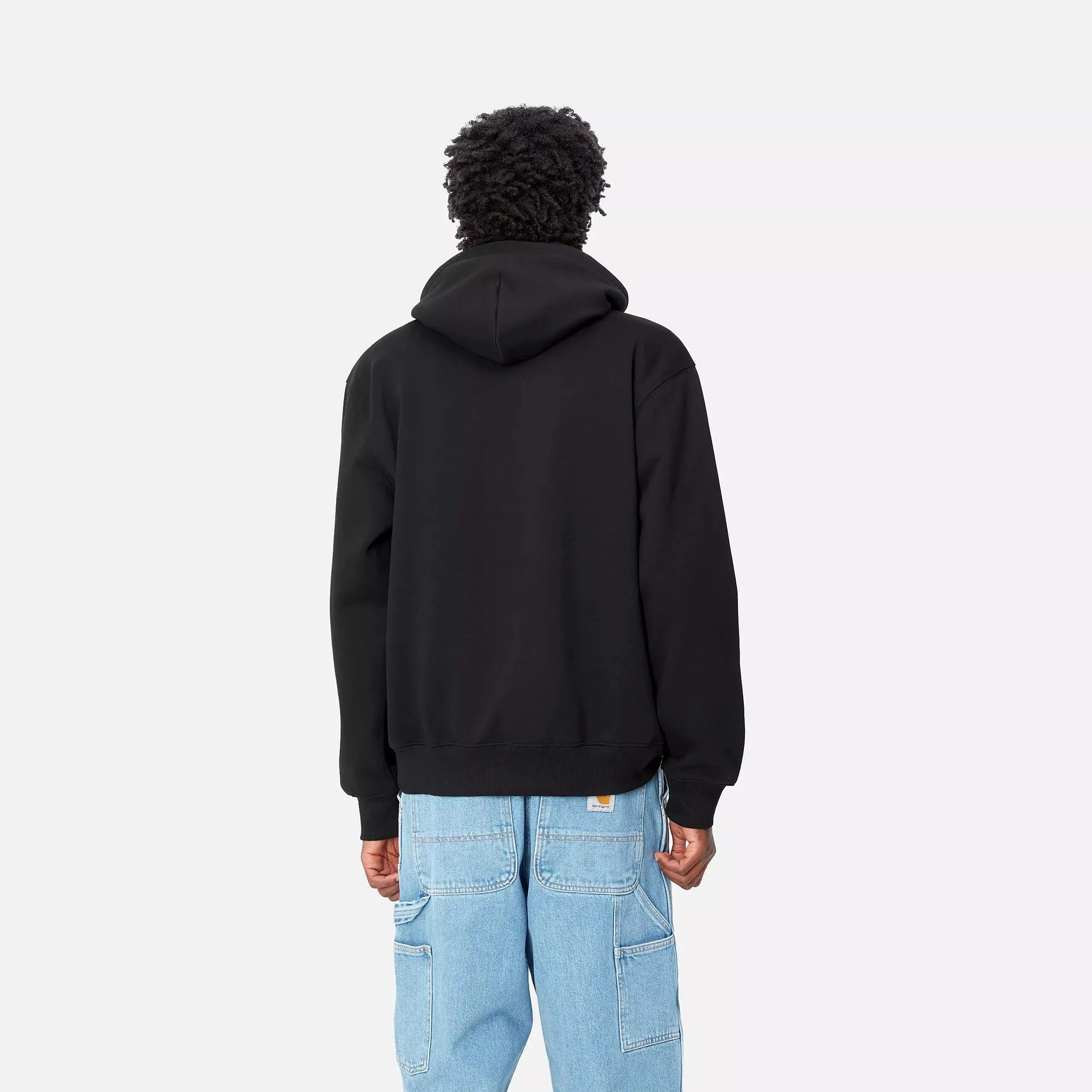 HOODIE CARHARTT - BLACK CARHARTT WIP -  Klubb