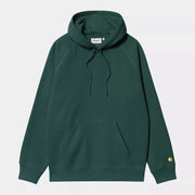 CARHARTT WIP -  HOODIE CHASE - DARK FIR -  Klubb