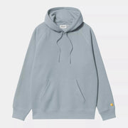 CARHARTT WIP -  HOODIE CHASE - FROSTED BLUE -  Klubb
