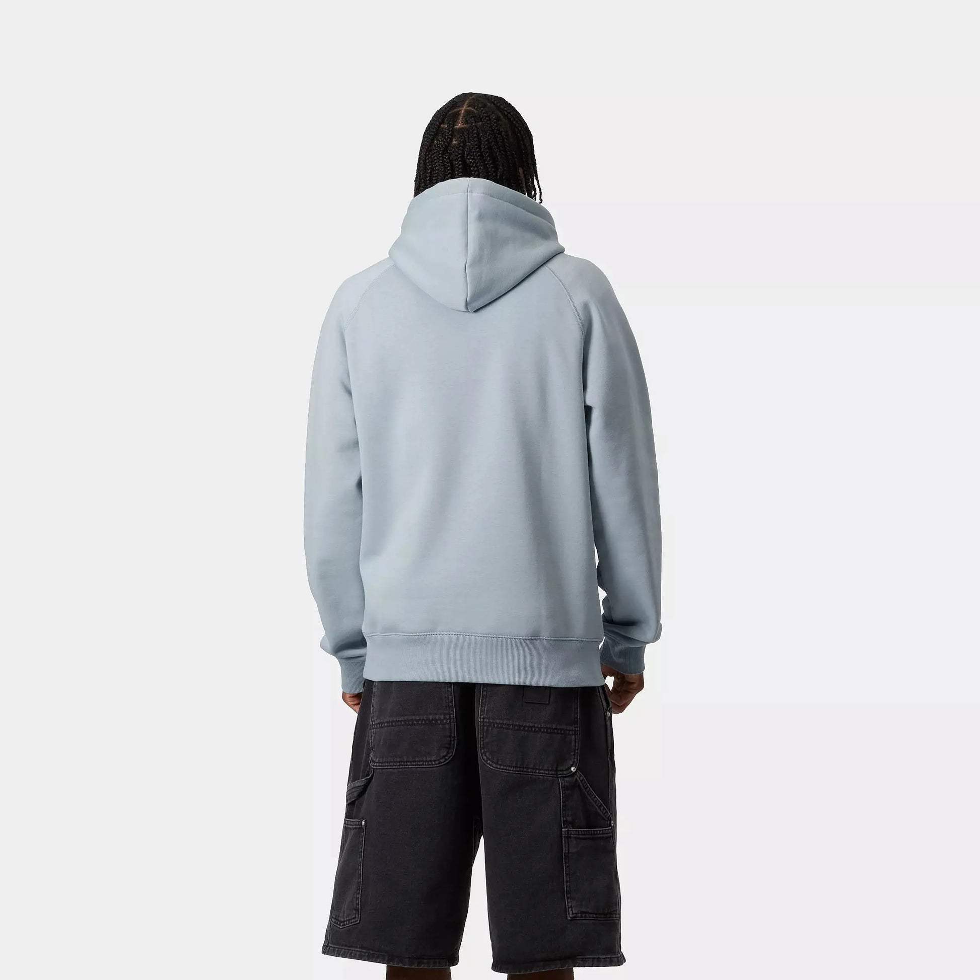 CARHARTT WIP -  HOODIE CHASE - FROSTED BLUE -  Klubb