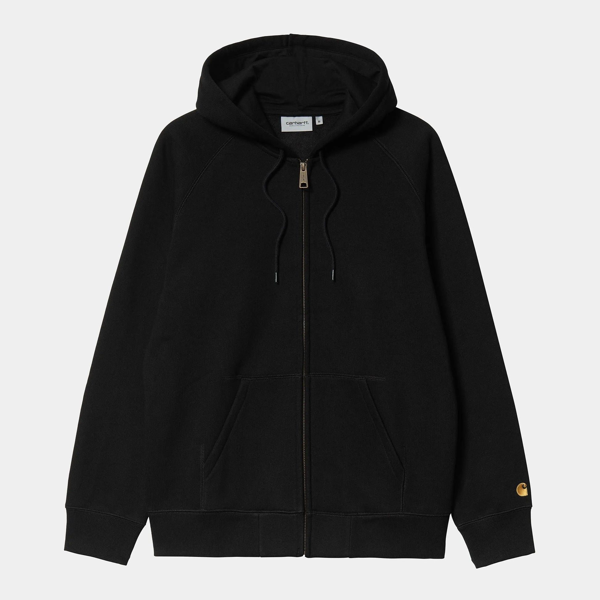 HOODIE CHASE JACKET - BLACK CARHARTT WIP -  Klubb