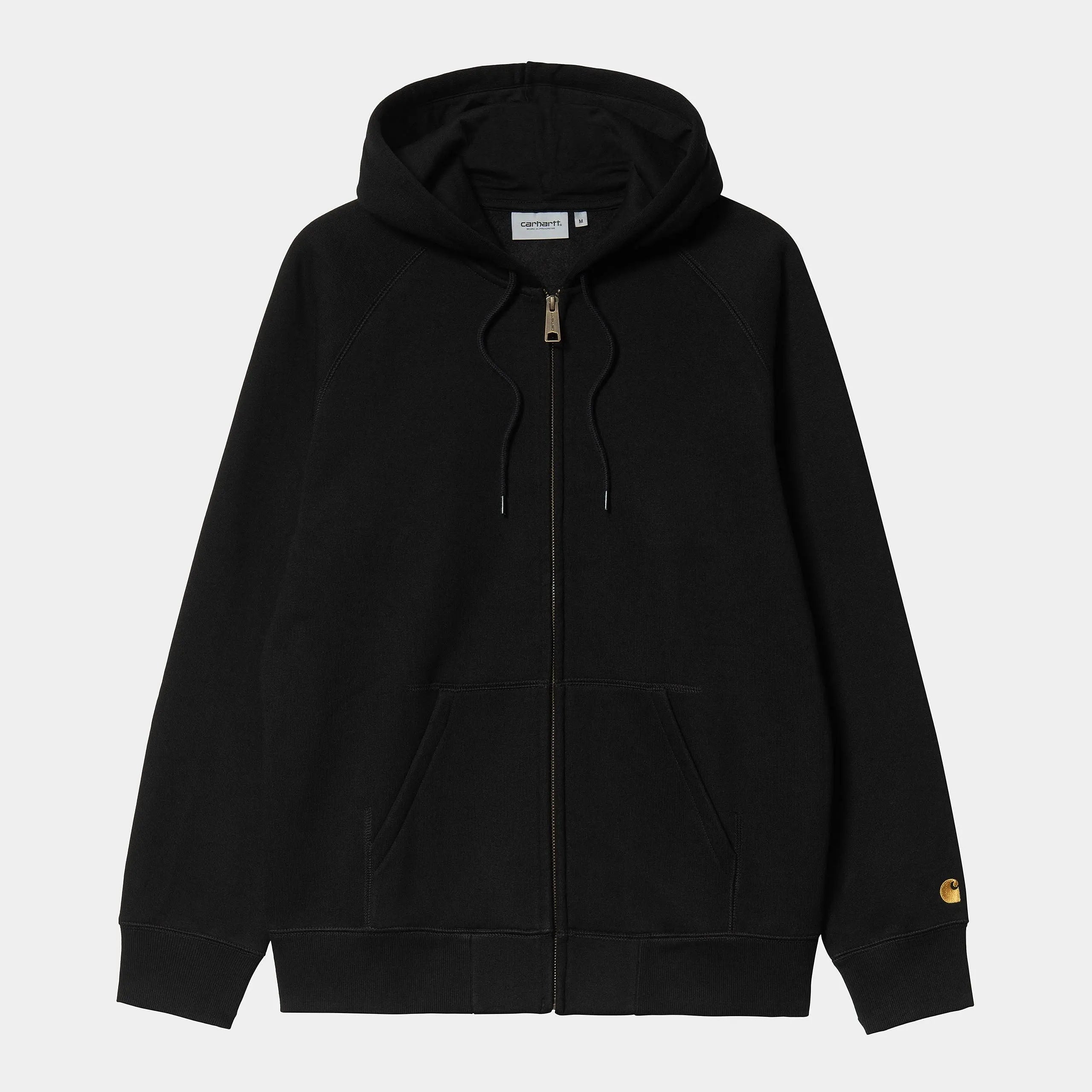 HOODIE CHASE JACKET - BLACK CARHARTT WIP -  Klubb