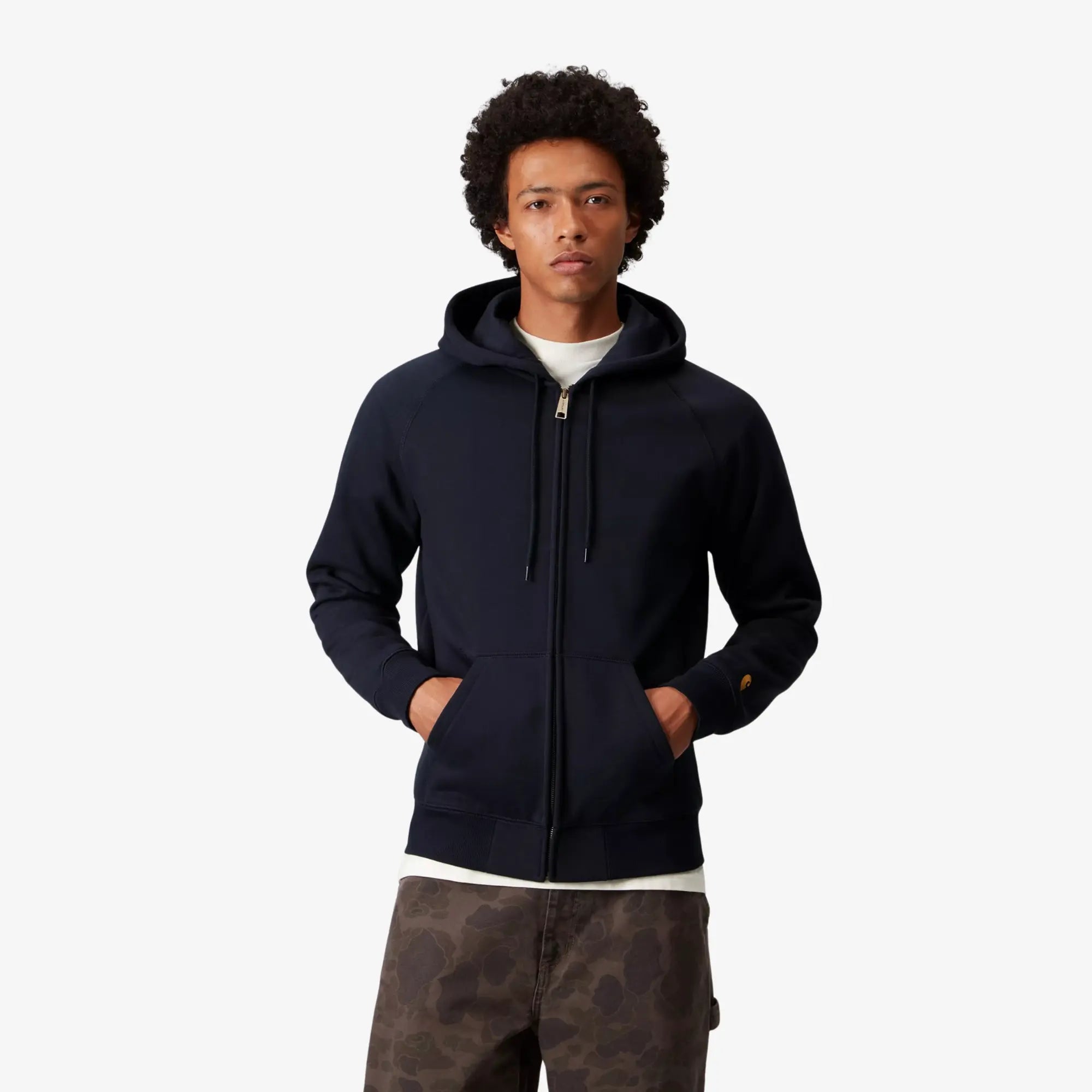 HOODIE CHASE JACKET - DARK NAVY
