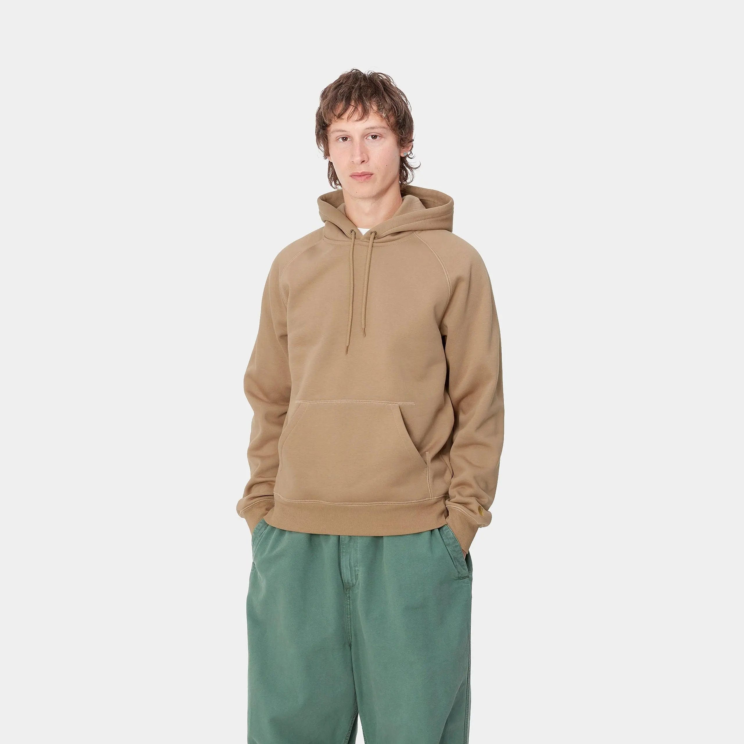 HOODIE CHASE - PEANUT CARHARTT WIP -  Klubb