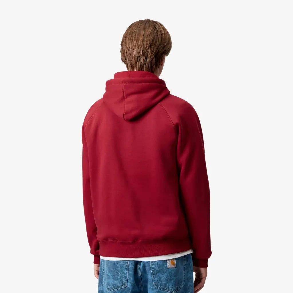 CARHARTT WIP -  HOODIE CHASE - SCARLET -  Klubb