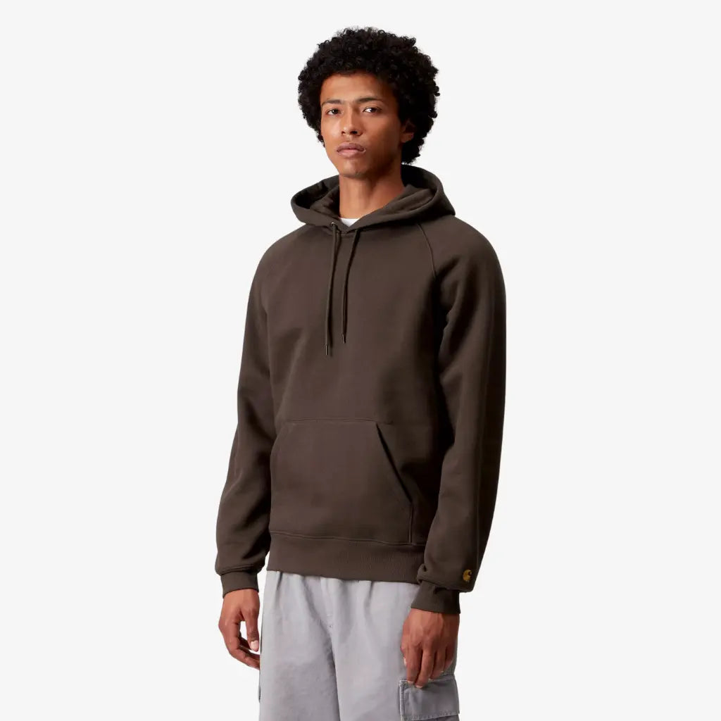 CARHARTT WIP -  HOODIE CHASE - TOBACCO -  Klubb
