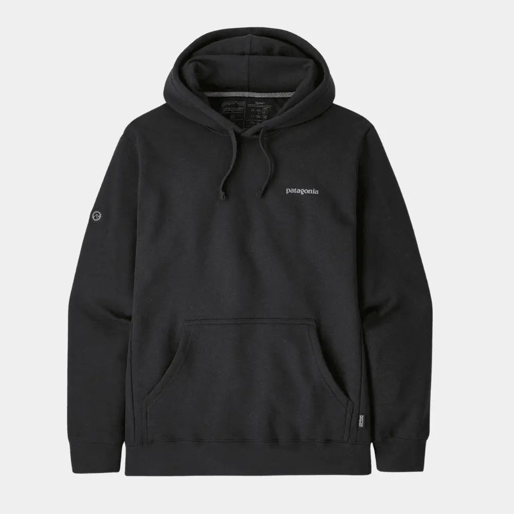 HOODIE FITZ ROY - BLACK PATAGONIA -  Klubb