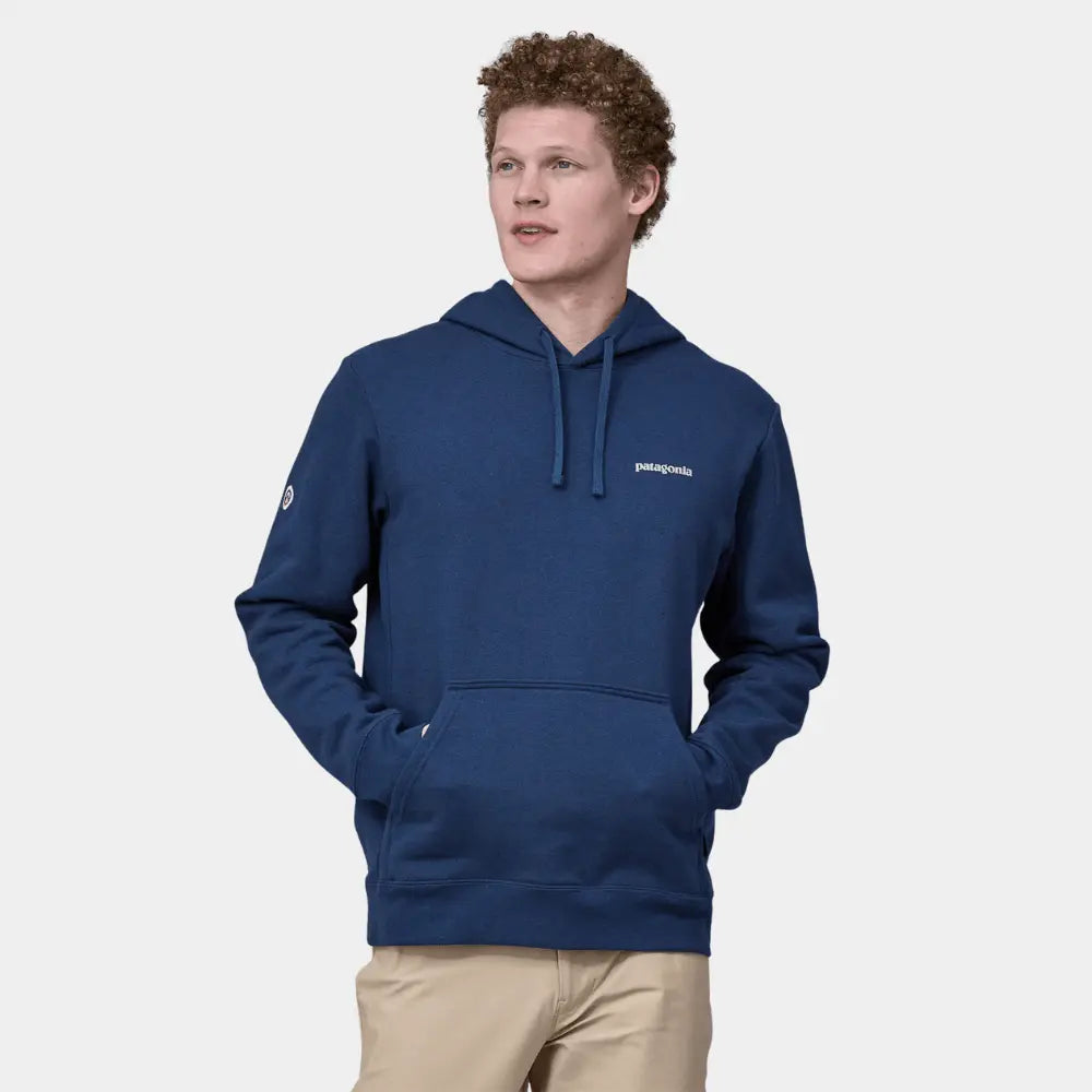 HOODIE FITZ ROY - BLEU PATAGONIA -  Klubb