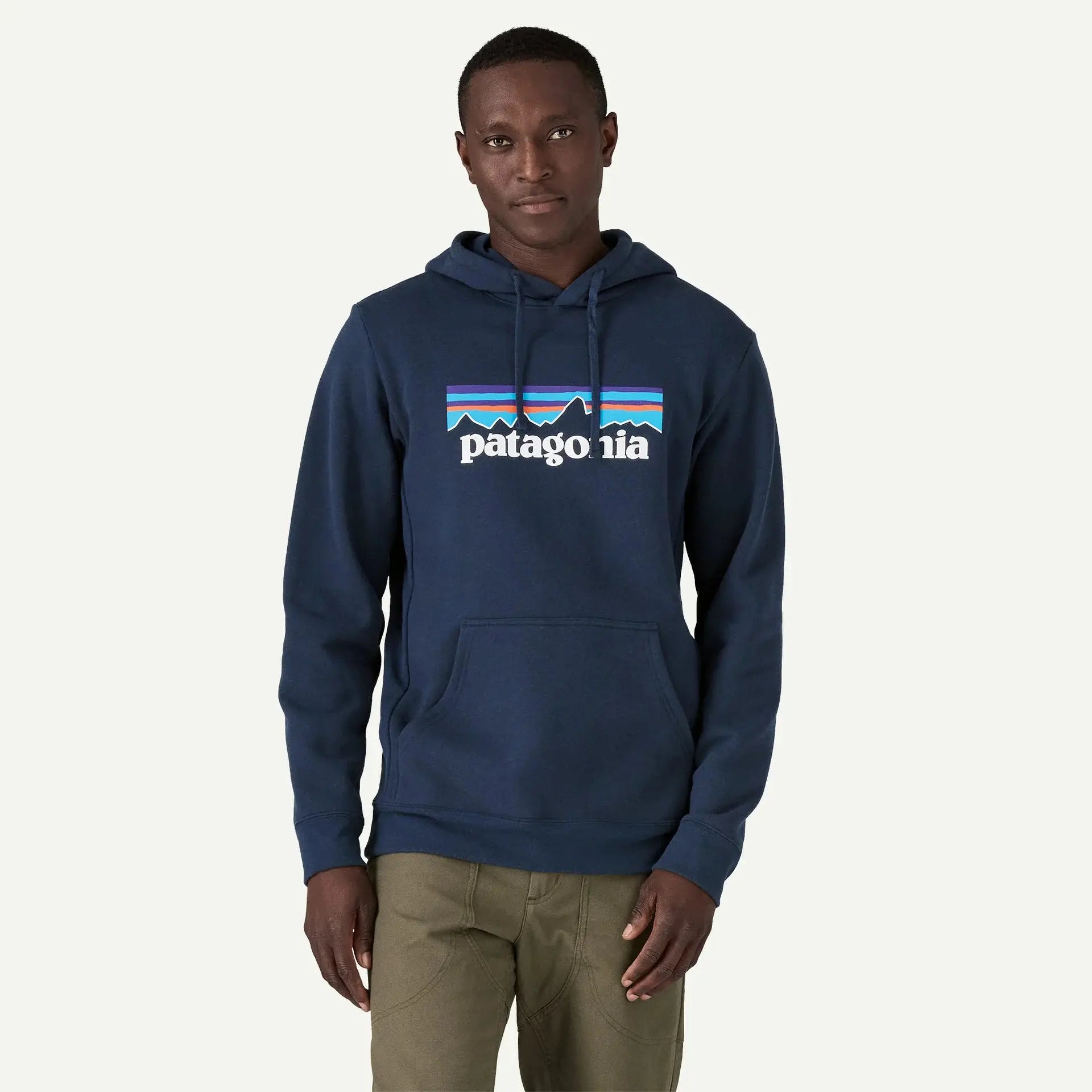 PATAGONIA -  HOODIE P-6 LOGO MARINE -  Klubb