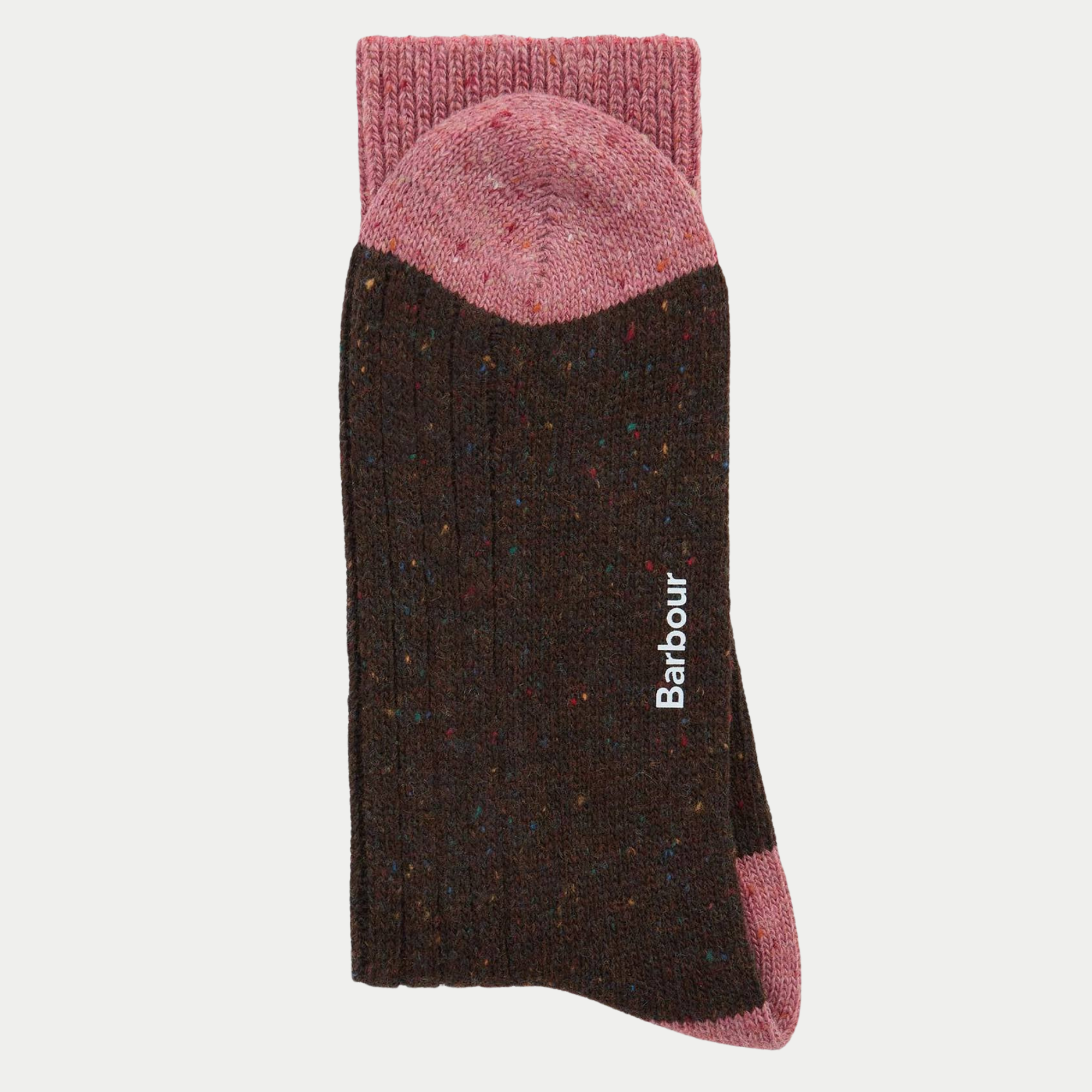 Chaussettes Houghton - Marron & Rose