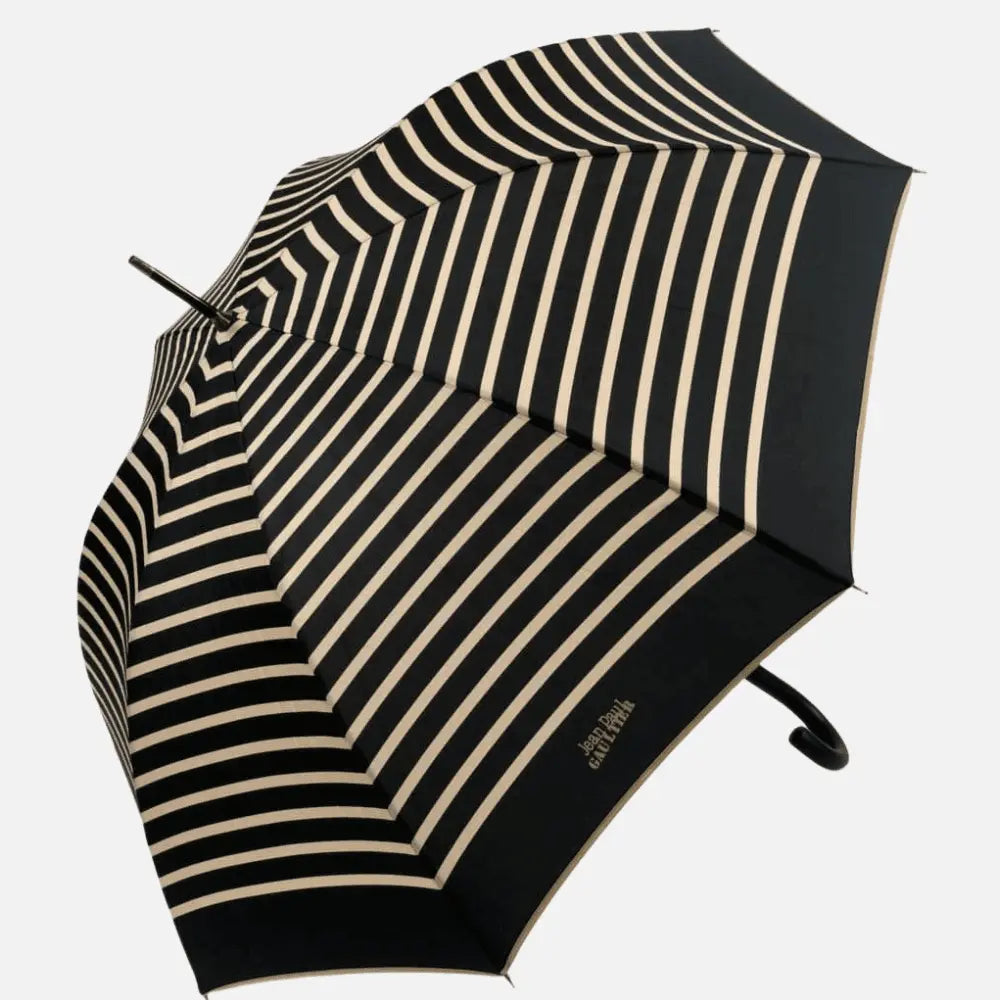 PARAGUAS JEAN PAUL GAULTIER NEGRO / MARFIL