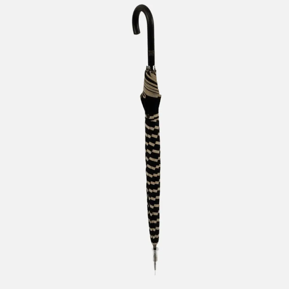 PARAGUAS JEAN PAUL GAULTIER NEGRO / MARFIL