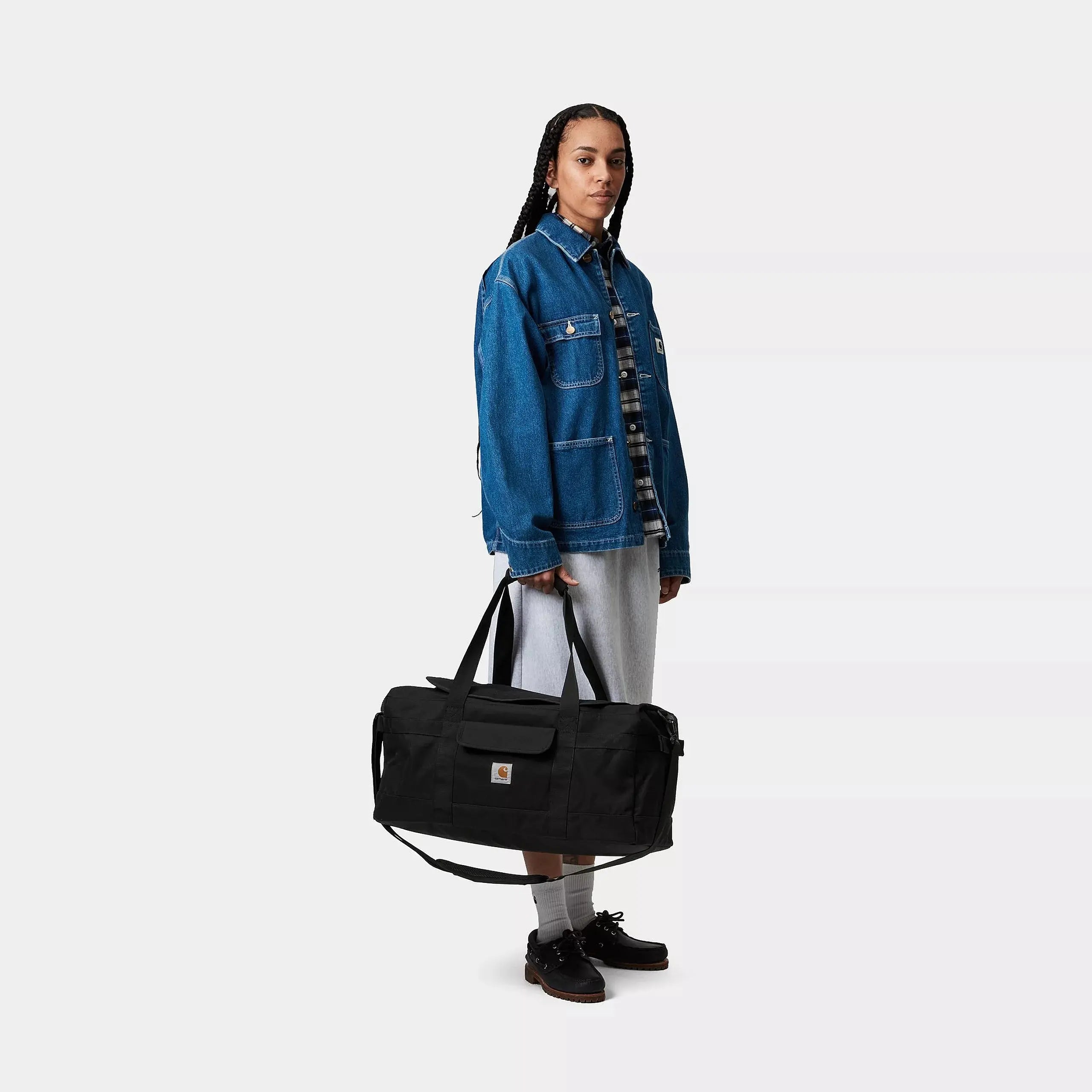 CARHARTT WIP -  JACK DUFFLE BAG NOIR -  Klubb