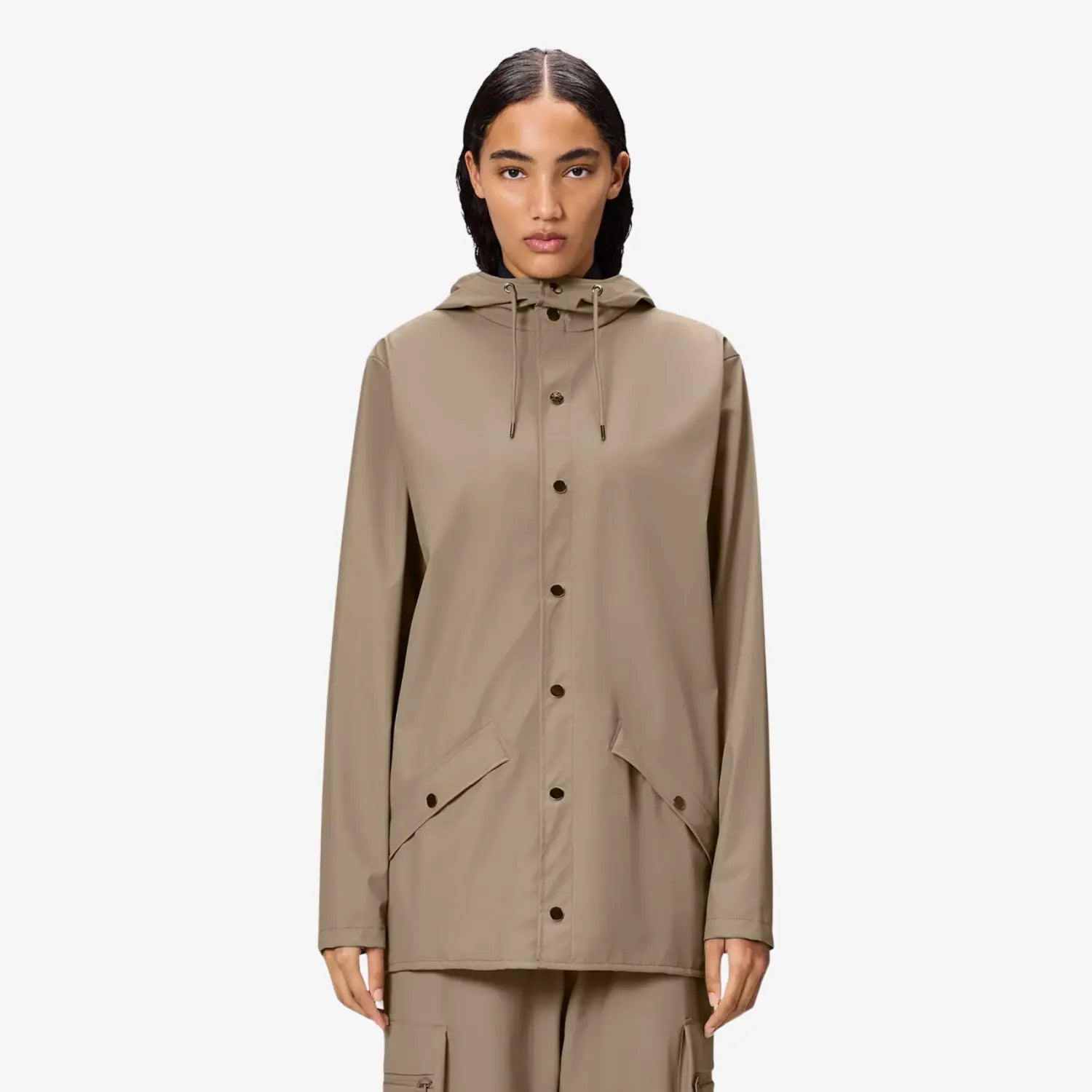 RAINS -  JACKET BEIGE -  Klubb