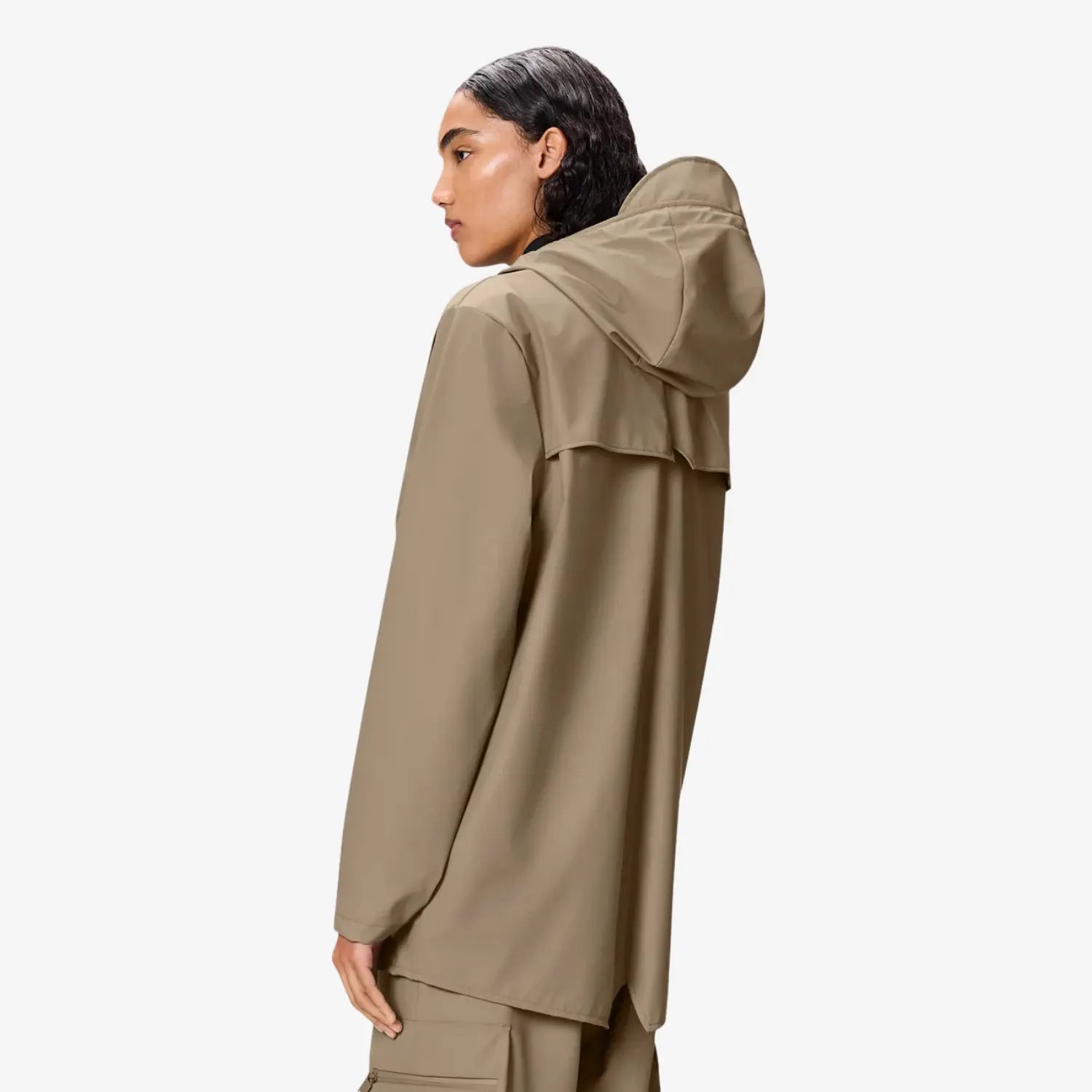 RAINS -  JACKET BEIGE -  Klubb