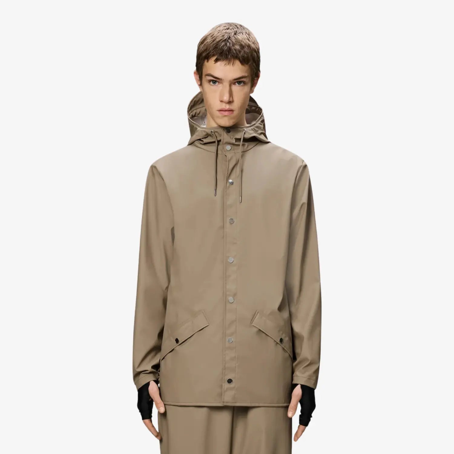 RAINS -  JACKET BEIGE -  Klubb
