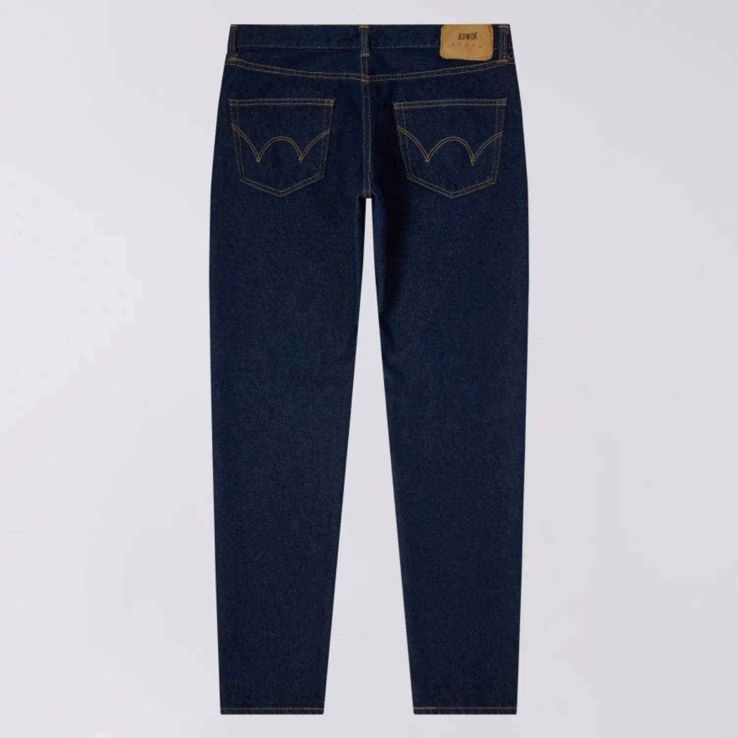 JEAN RAGULAR TAPERED - BLUE RINSED