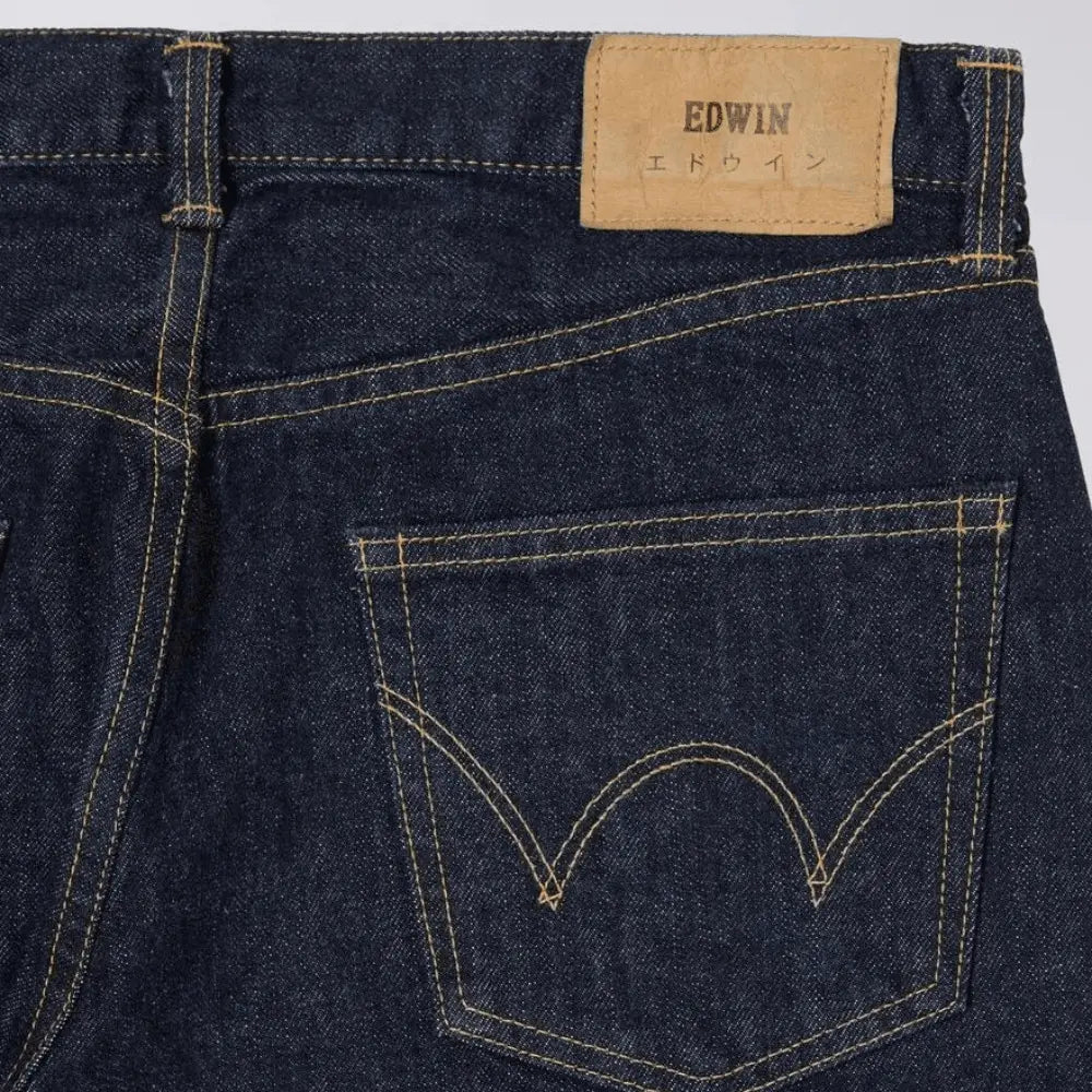 SELVEDGE REGULAR TAPERED KURABO BLUE RINSED JEANS