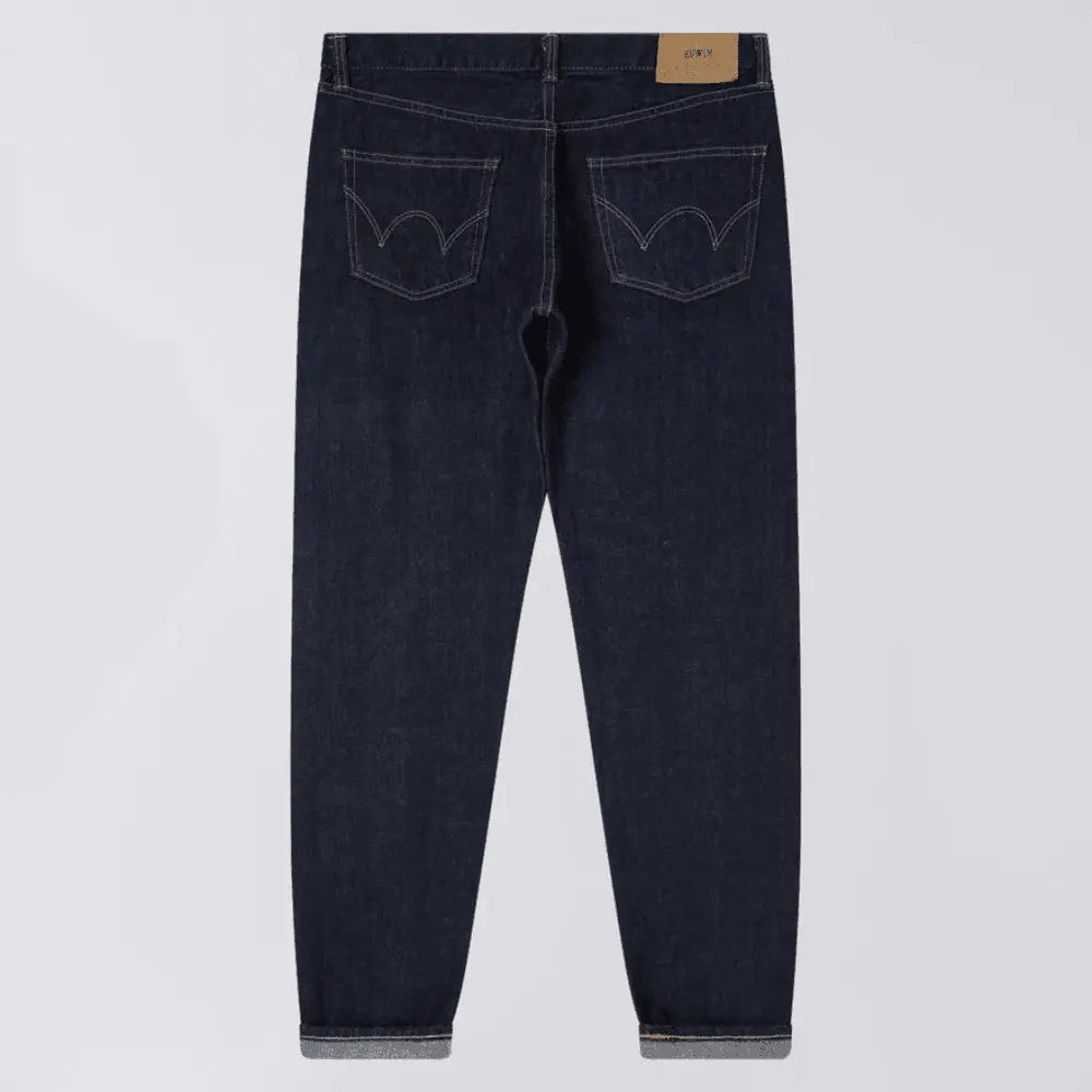 SELVEDGE REGULAR TAPERED KURABO BLUE RINSED JEANS