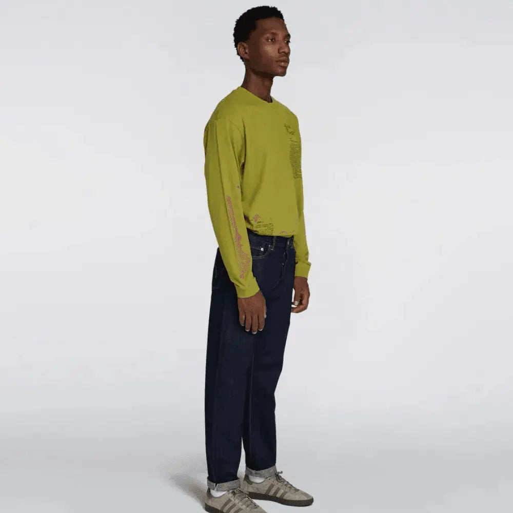 SELVEDGE REGULAR TAPERED KURABO BLUE RINSED JEANS