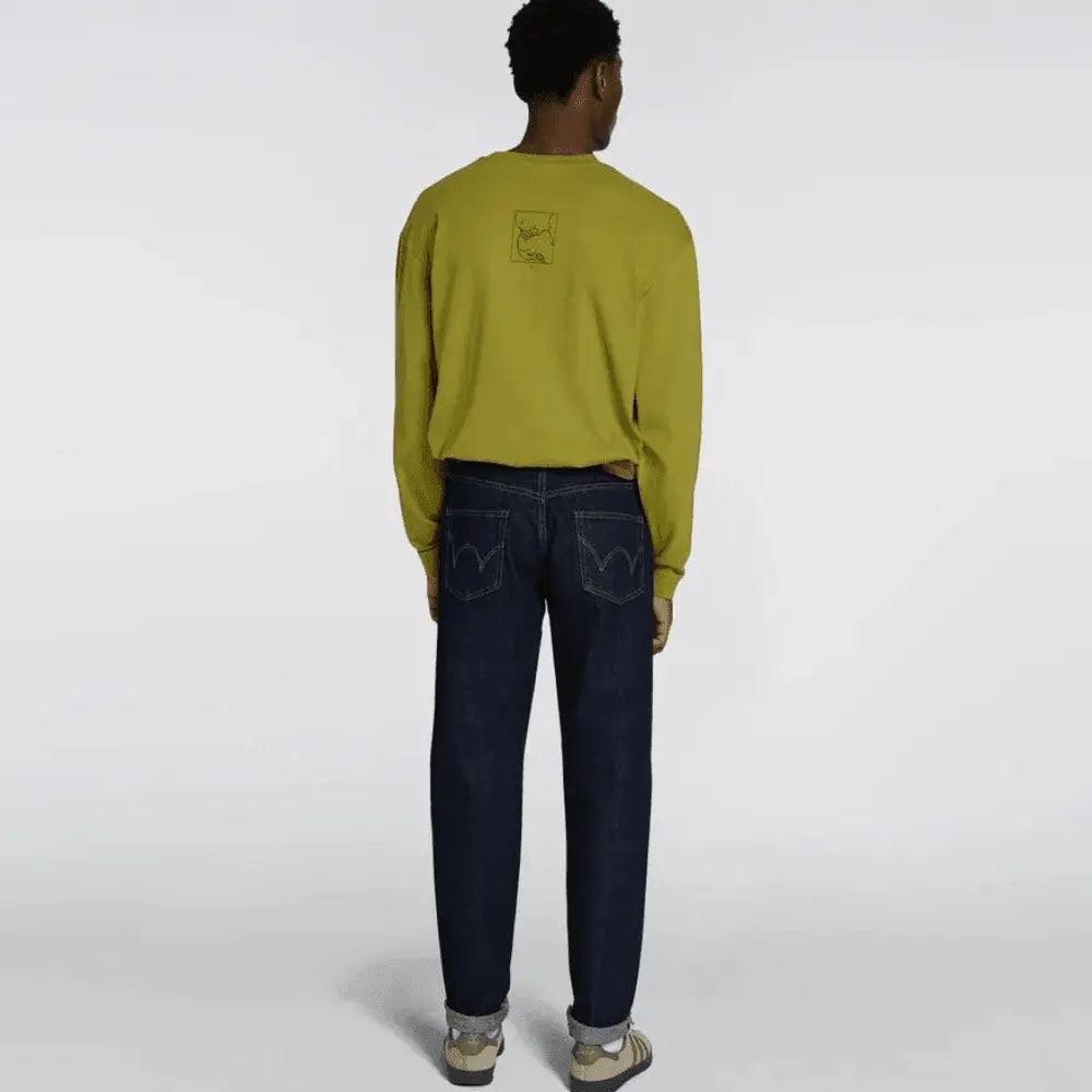 SELVEDGE REGULAR TAPERED KURABO BLUE RINSED JEANS