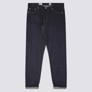 JEANS SELVEDGE REGULAR TAPERED KURABO BLUE UNWASHED