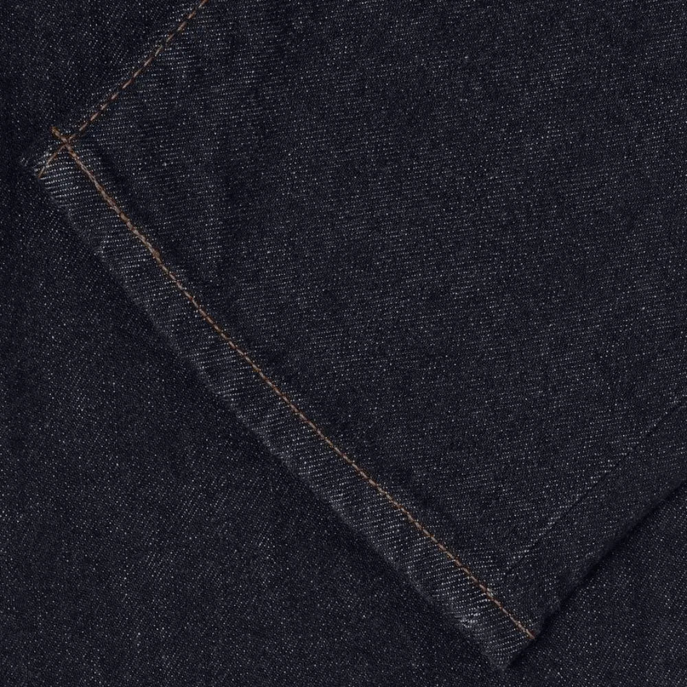 SLIM TAPERED BLUE RINSED JEANS 