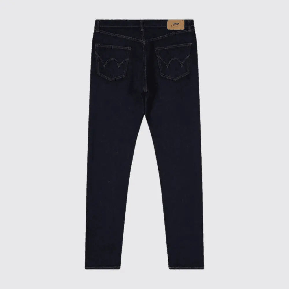 SLIM TAPERED BLUE RINSED JEANS 