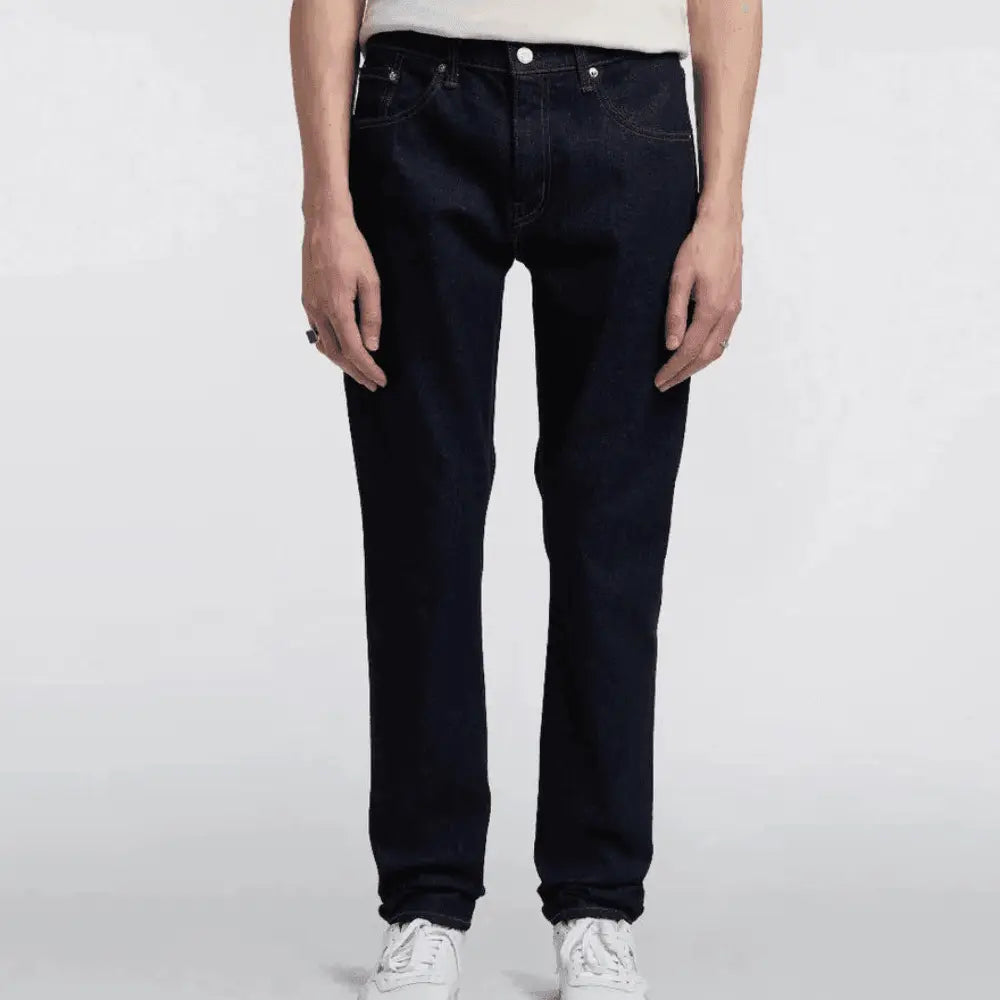 SLIM TAPERED KAIHARA BLUE RINSED JEANS 