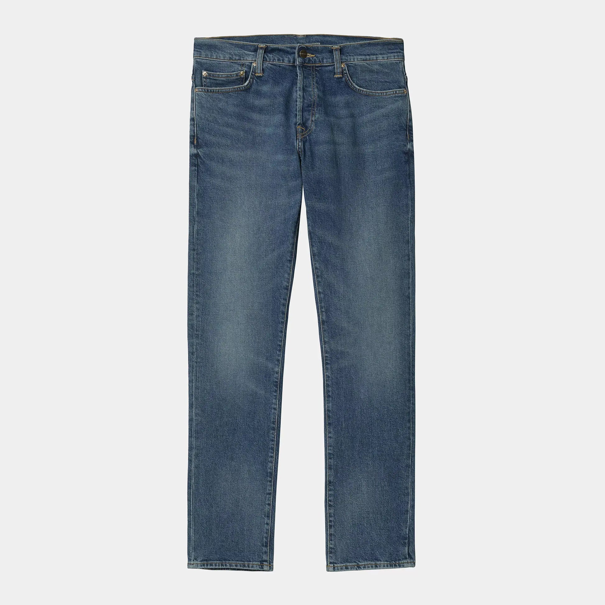 KLONDIKE PANT - BLUE MID USED WASH CARHARTT WIP -  Klubb