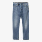 Blue Worn Bleached