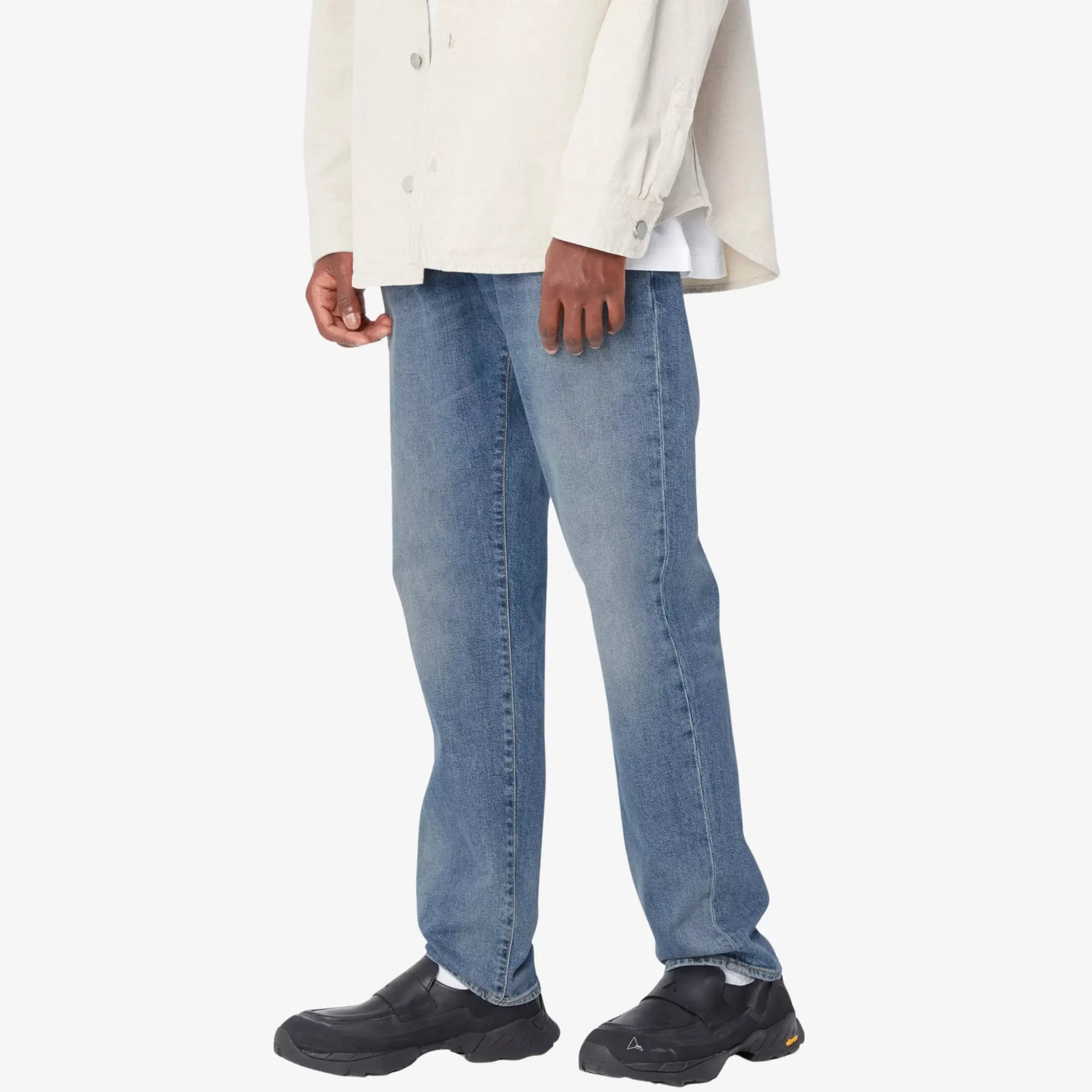 KLONDIKE PANT BLUE WORN BLEACHED