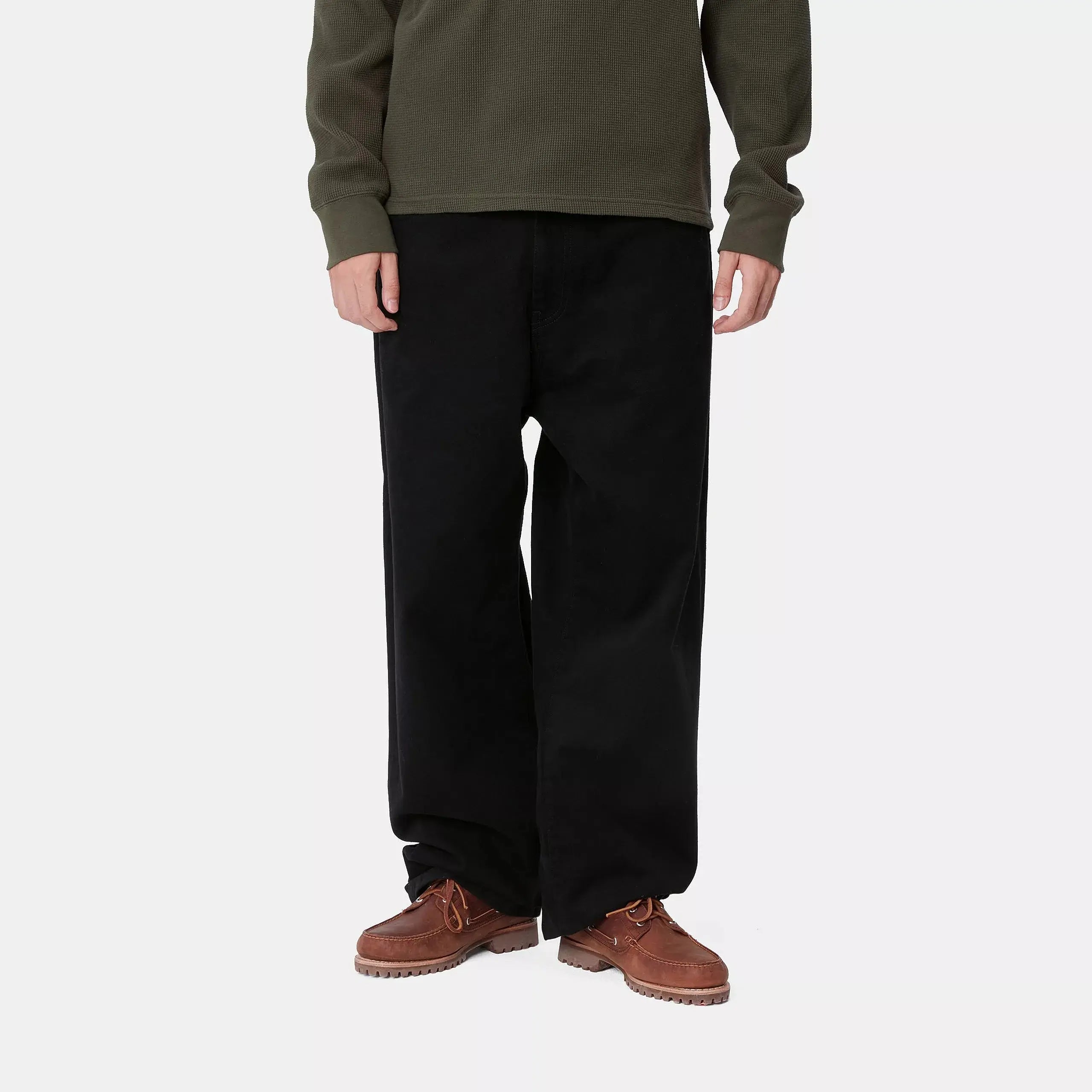 LANDON PANT - BLACK CARHARTT WIP -  Klubb