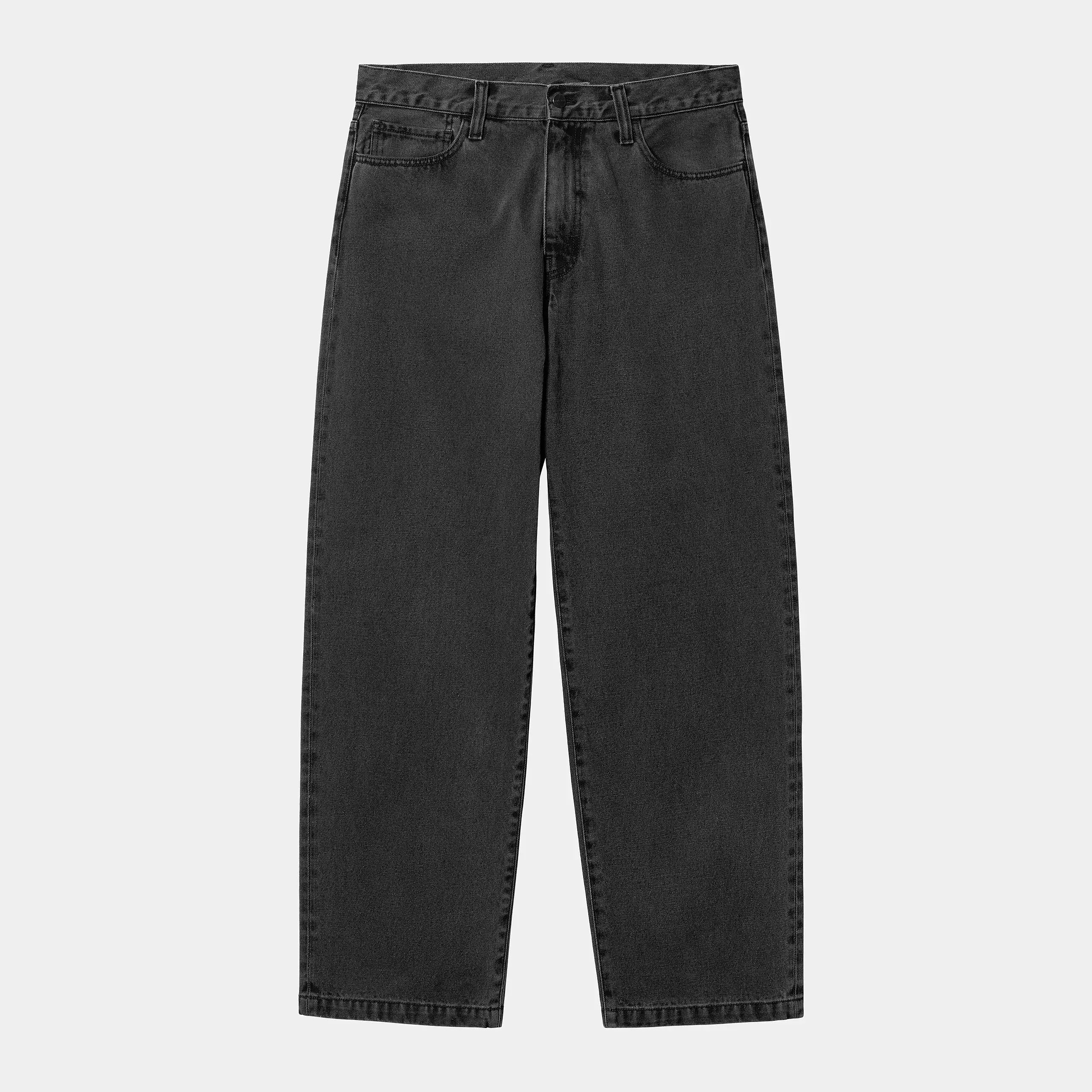 CARHARTT WIP -  LANDON PANT BLACK HEAVY STONE WASH -  Klubb