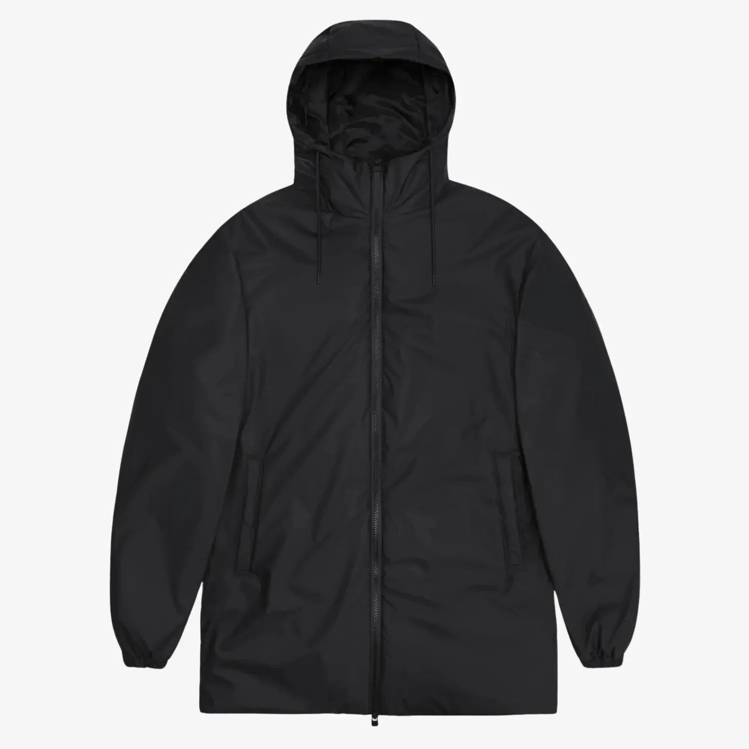 RAINS -  LOHJA LONG INSULATED JACKET - BLACK -  Klubb