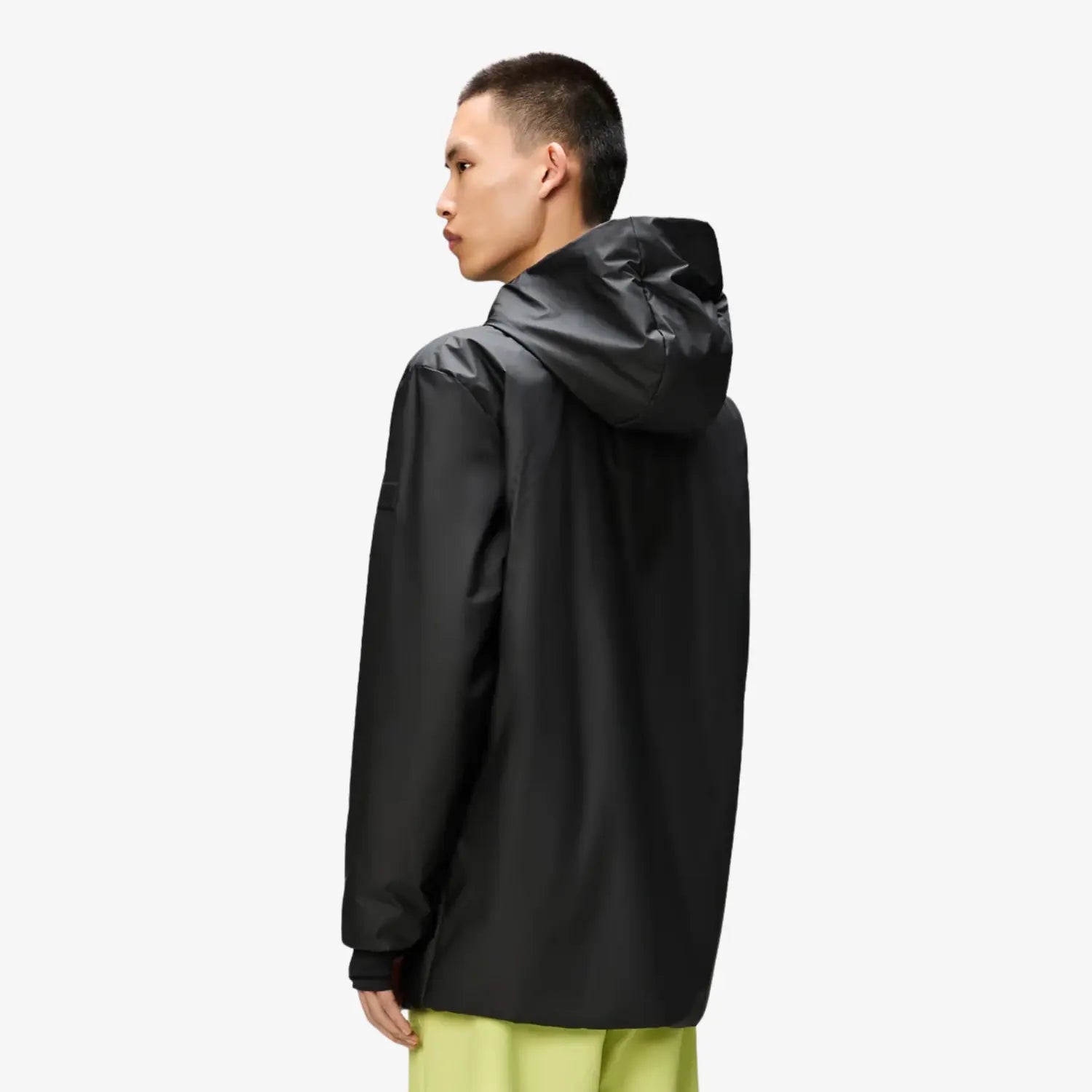 RAINS -  LOHJA LONG INSULATED JACKET - BLACK -  Klubb