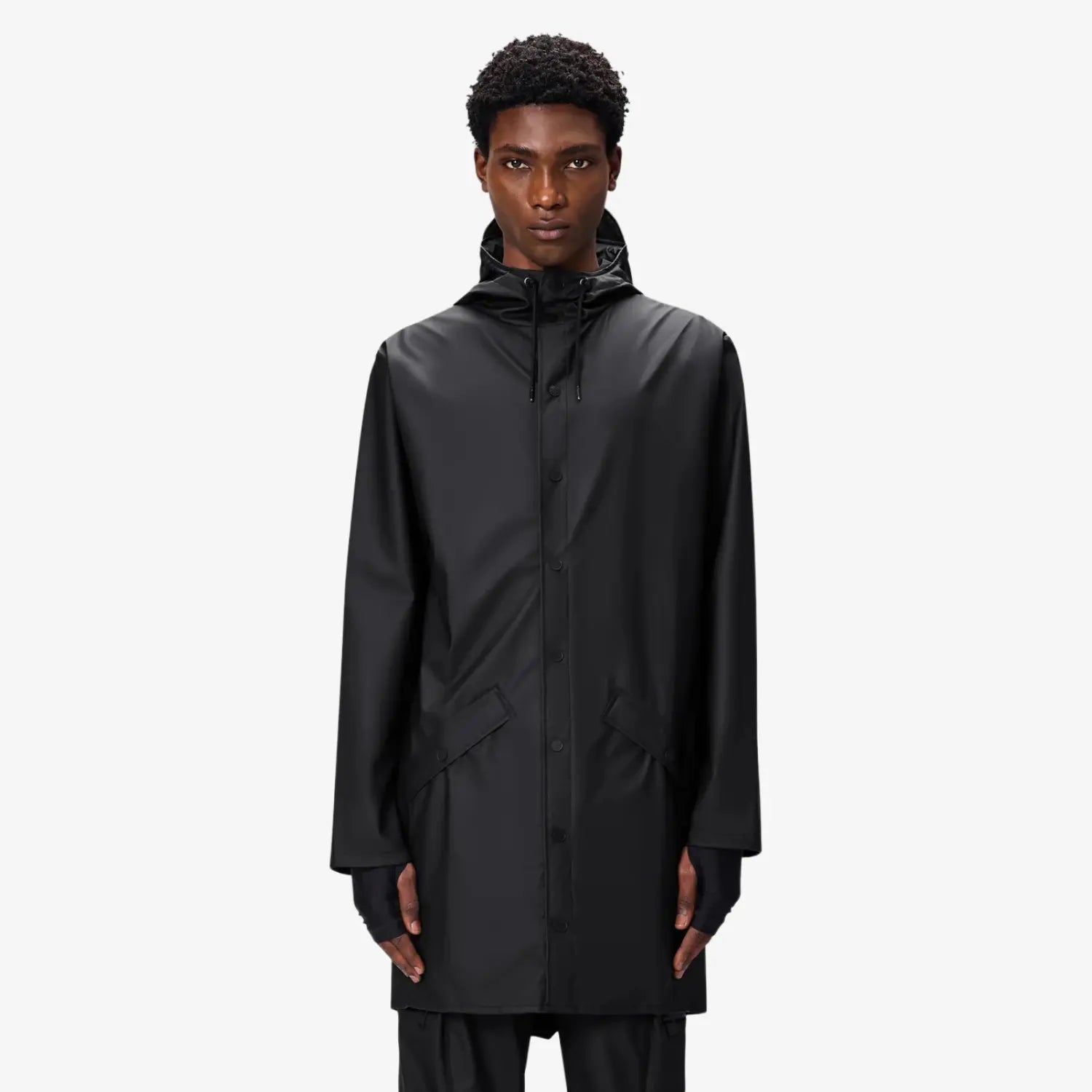 LONG JACKET BLACK RAINS -  Klubb