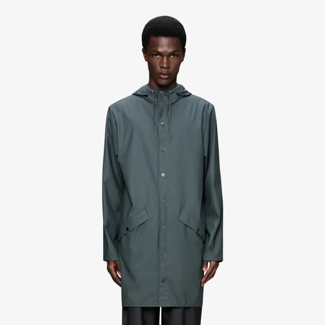 Long Jacket - Dark Grey - Rains - détail 2