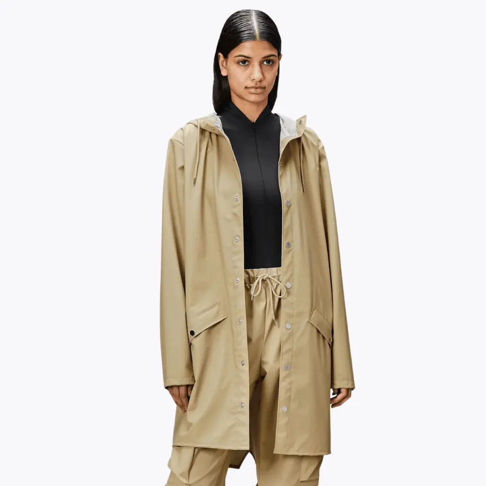 LONG JACKET SAND