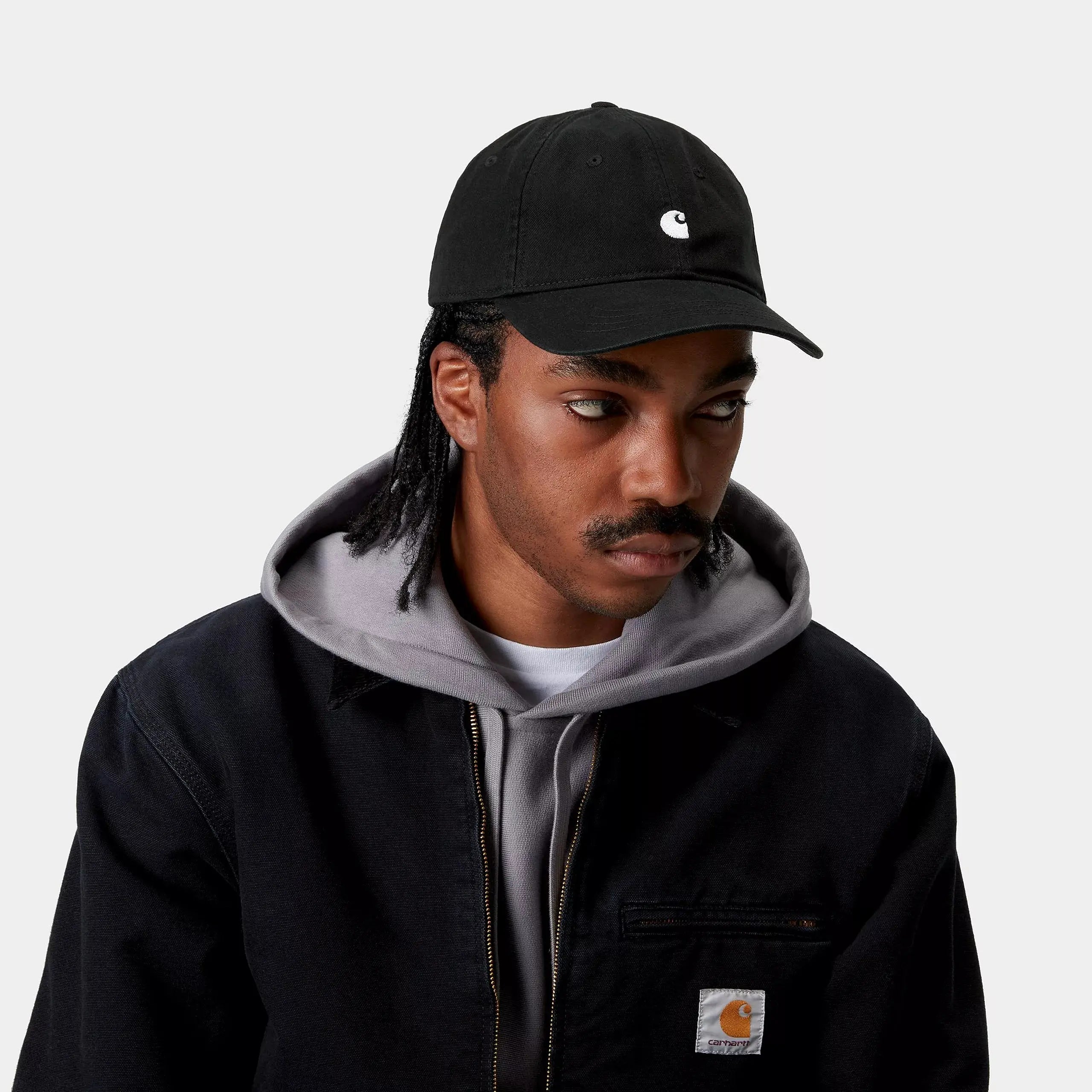 CARHARTT WIP -  MADISON CAP - BLACK -  Klubb