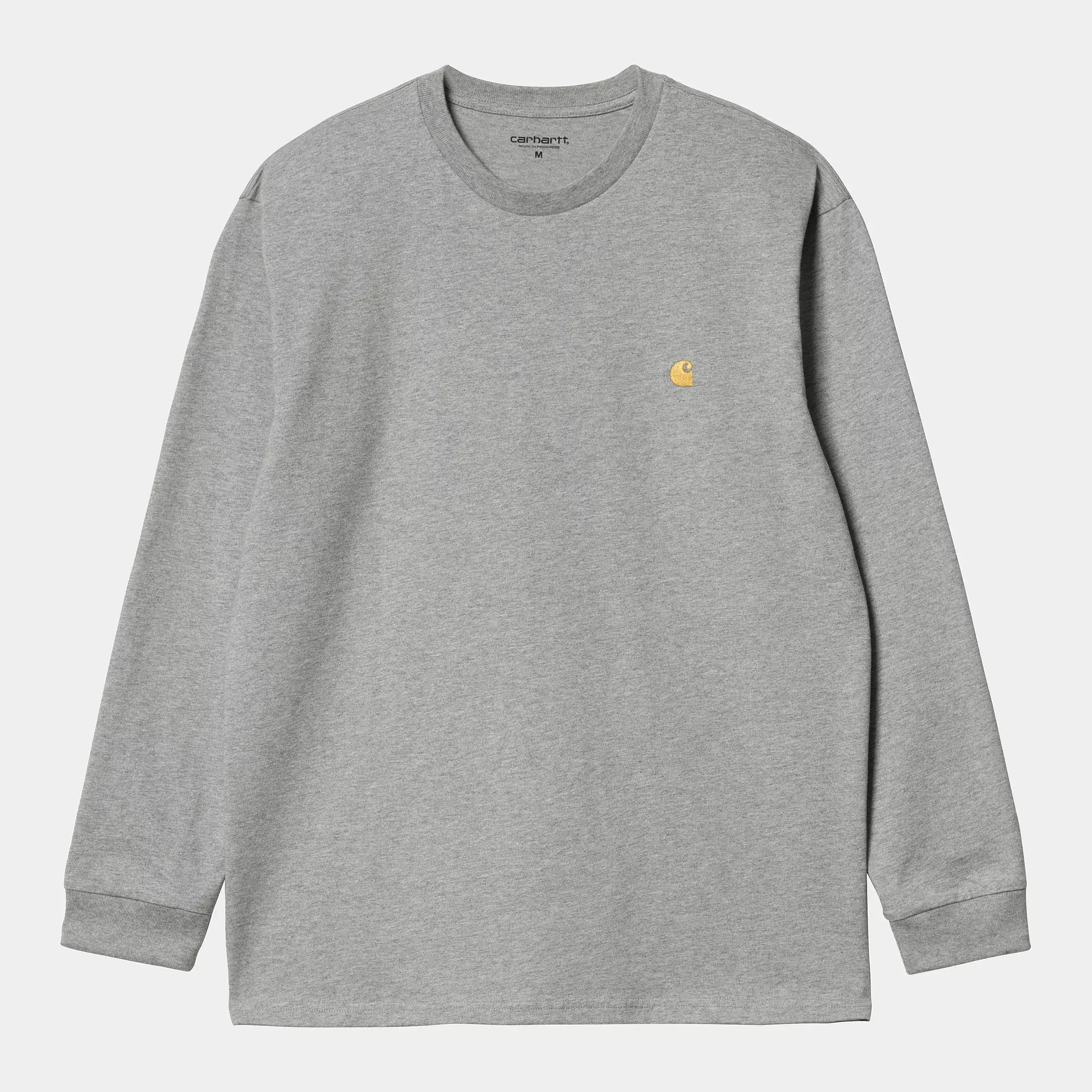 MANCHES LONGUES CHASE - GREY HEATHER CARHARTT WIP -  Klubb