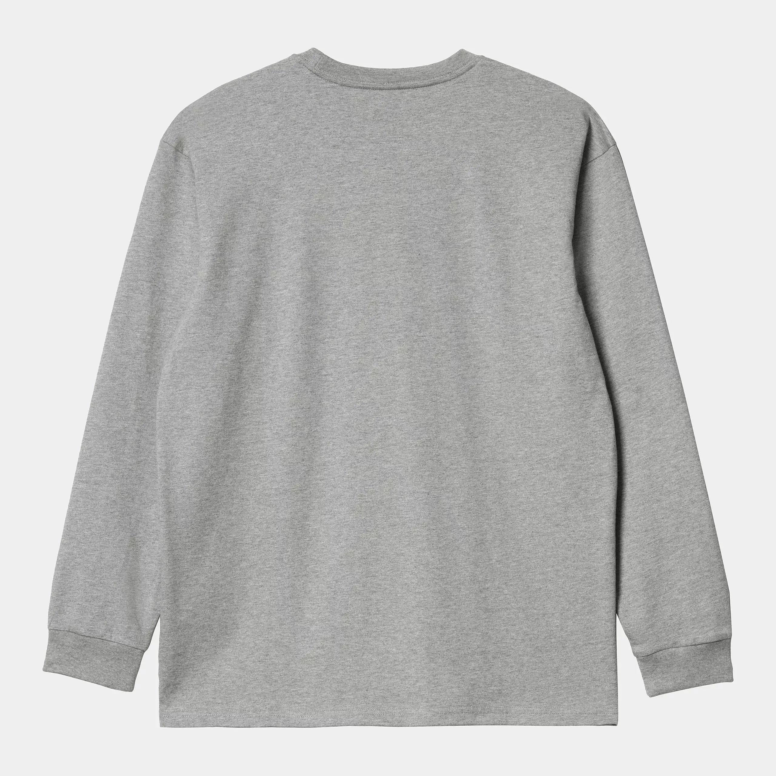 MANCHES LONGUES CHASE - GREY HEATHER CARHARTT WIP -  Klubb