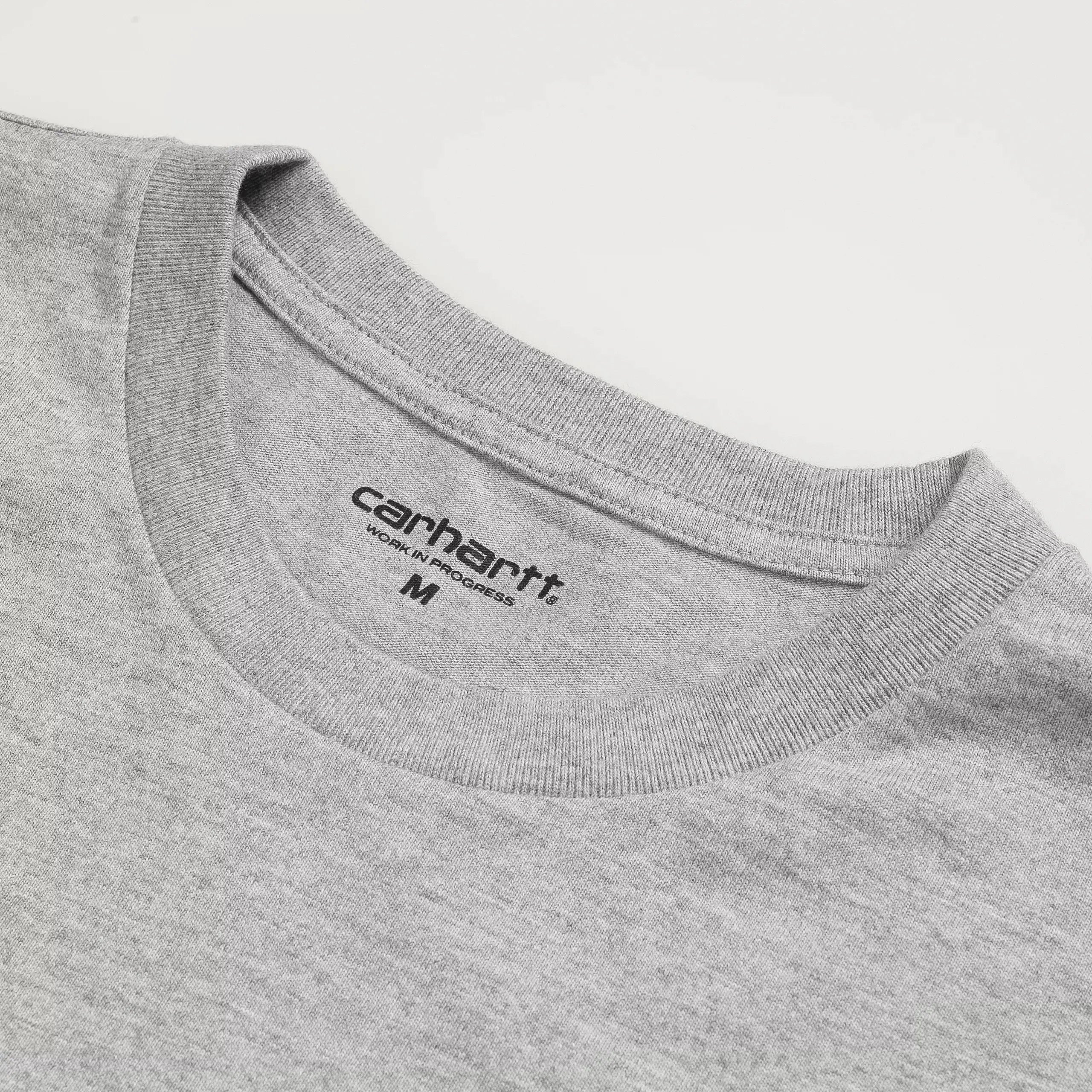 MANCHES LONGUES CHASE - GREY HEATHER CARHARTT WIP -  Klubb
