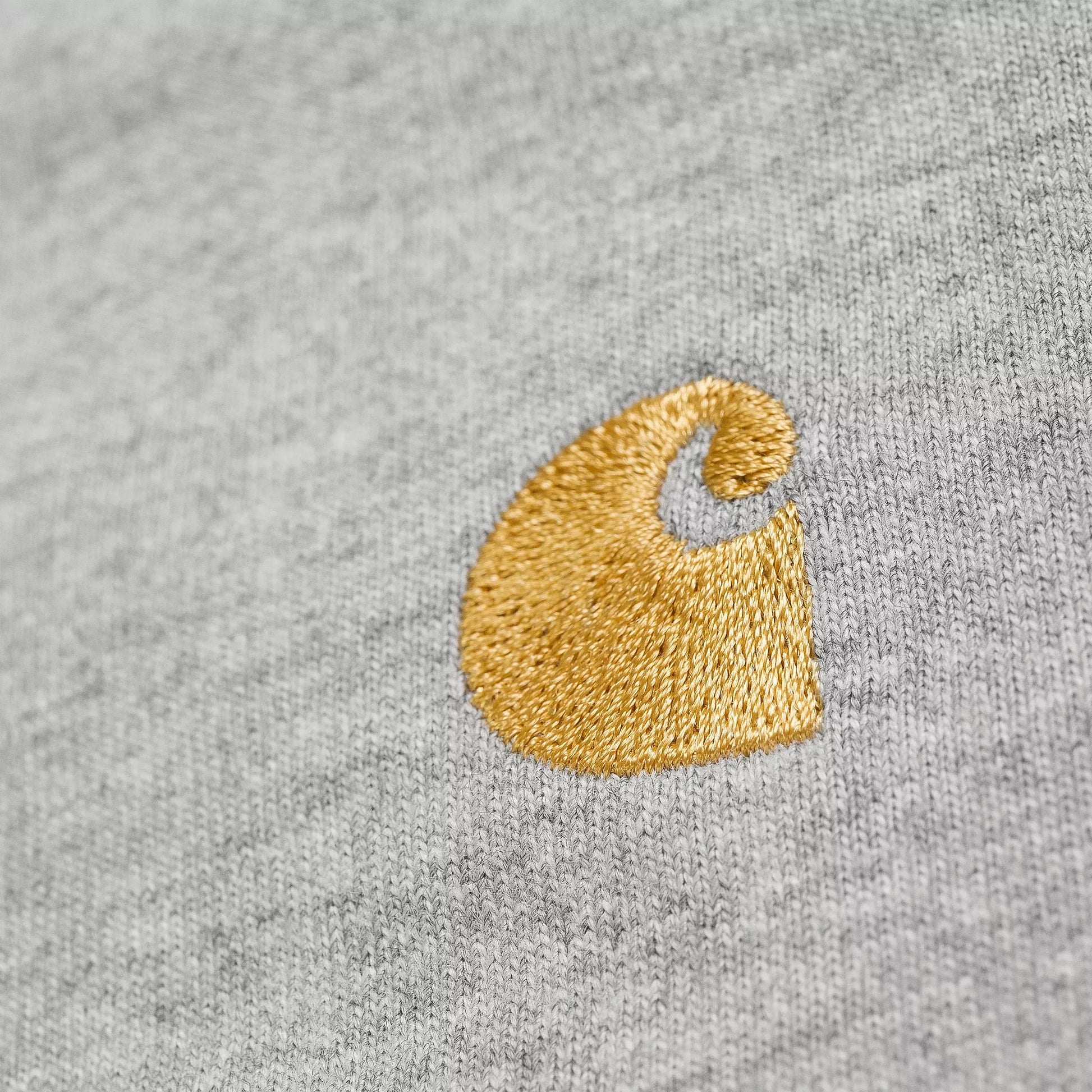 MANCHES LONGUES CHASE - GREY HEATHER CARHARTT WIP -  Klubb