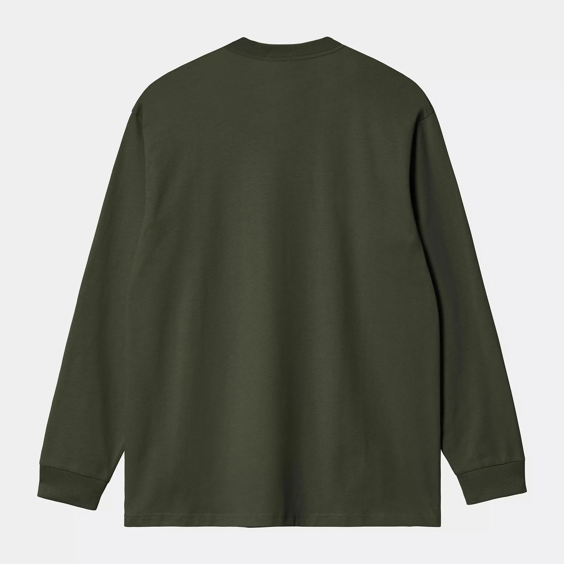 CARHARTT WIP -  MANCHES LONGUES CHASE - OLIVE -  Klubb