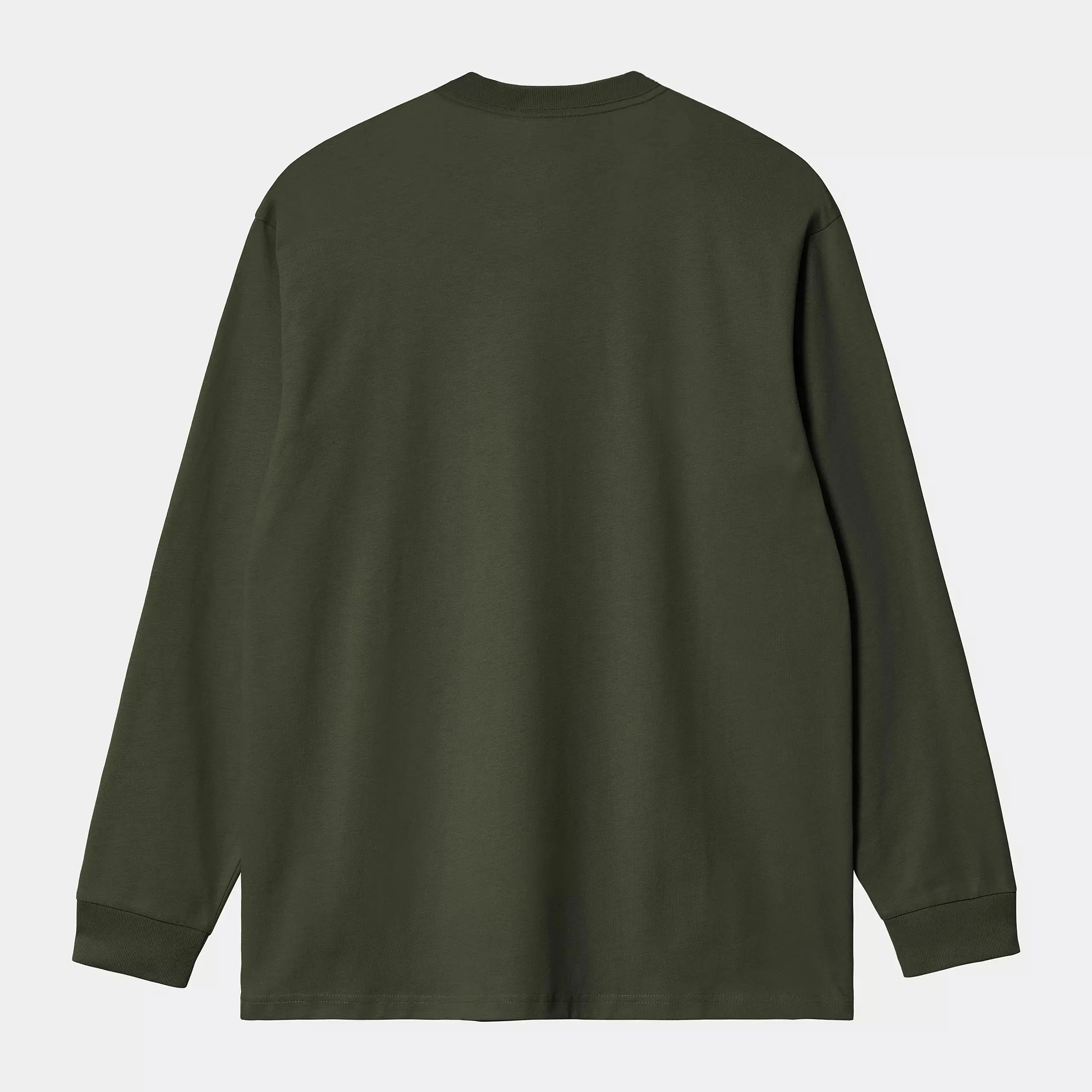 CARHARTT WIP -  MANCHES LONGUES CHASE - OLIVE -  Klubb