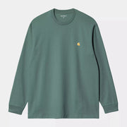 MANCHES LONGUES CHASE - SILVER PINE CARHARTT WIP -  Klubb